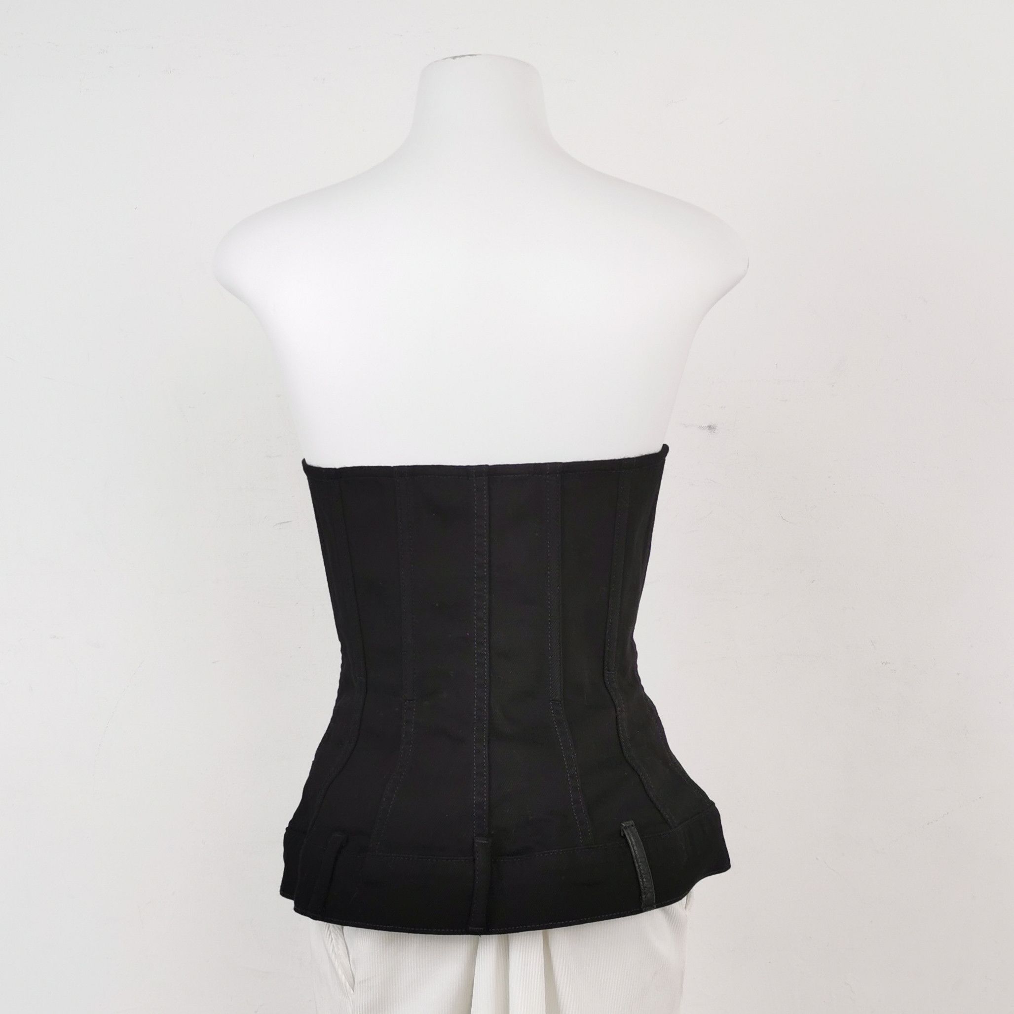 Alexander Wang Alexander Wang Denim Crop Top Size 0 Size XS / US 0-2 / IT 36-38 - 2 Thumbnail