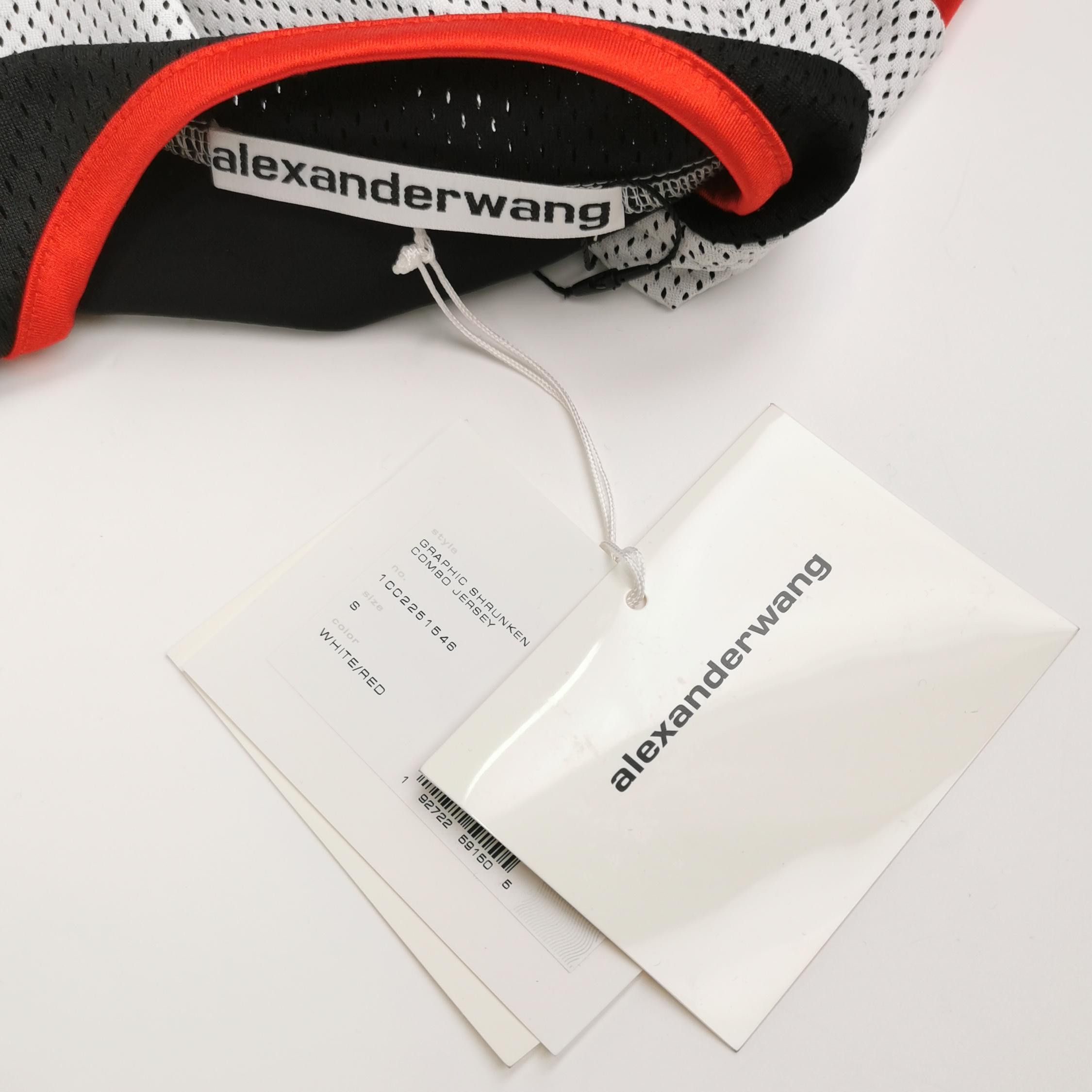 Alexander Wang Alexander Wang Graphic Mesh Jersey Size S Size S / US 4 / IT 40 - 4 Thumbnail