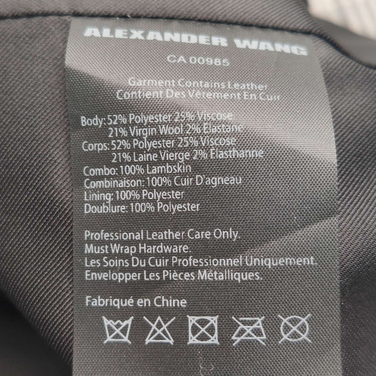 Alexander Wang Alexander Wang Plaid Wool Blend Blazer Set Size 6 Size M / US 6-8 / IT 42-44 - 6 Thumbnail