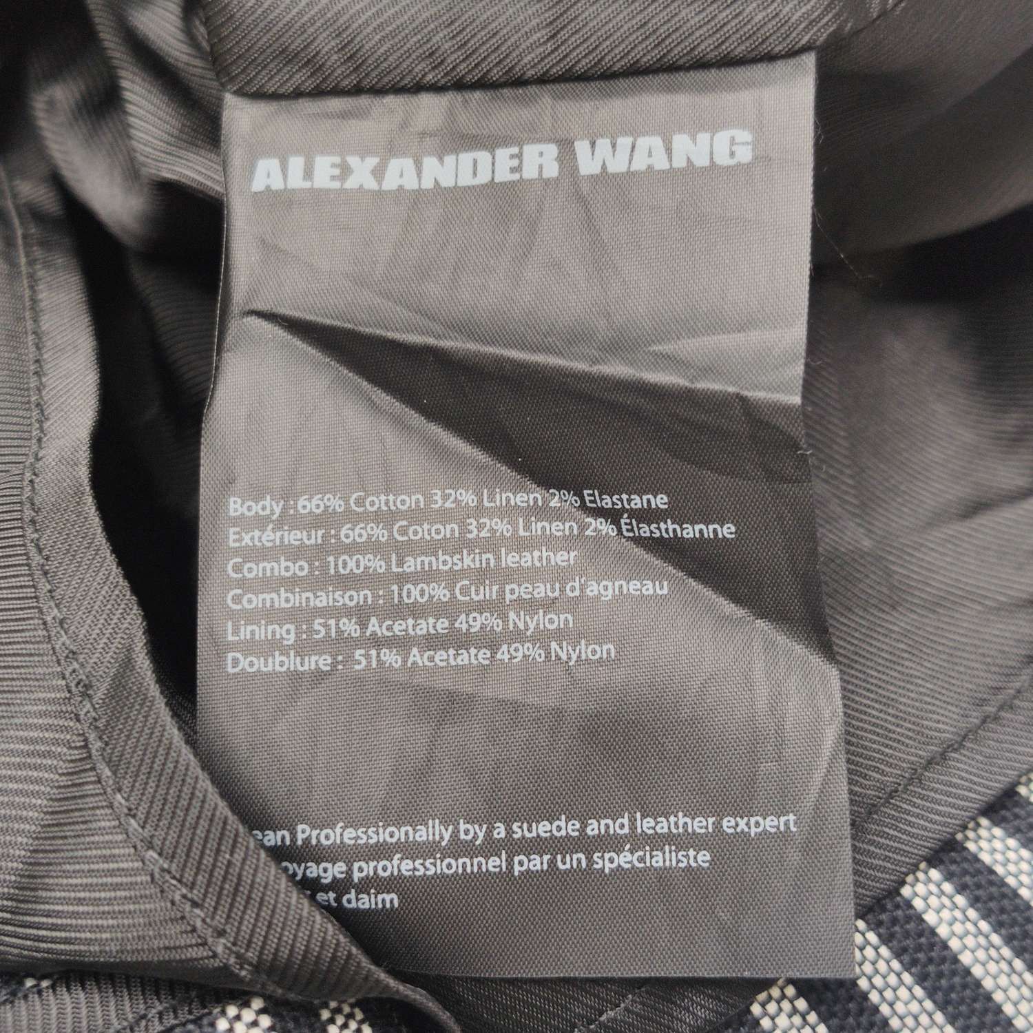 Alexander Wang Alexander Wang Striped Mini Skirt Size 4 Size 27" / US 4 / IT 40 - 6 Thumbnail