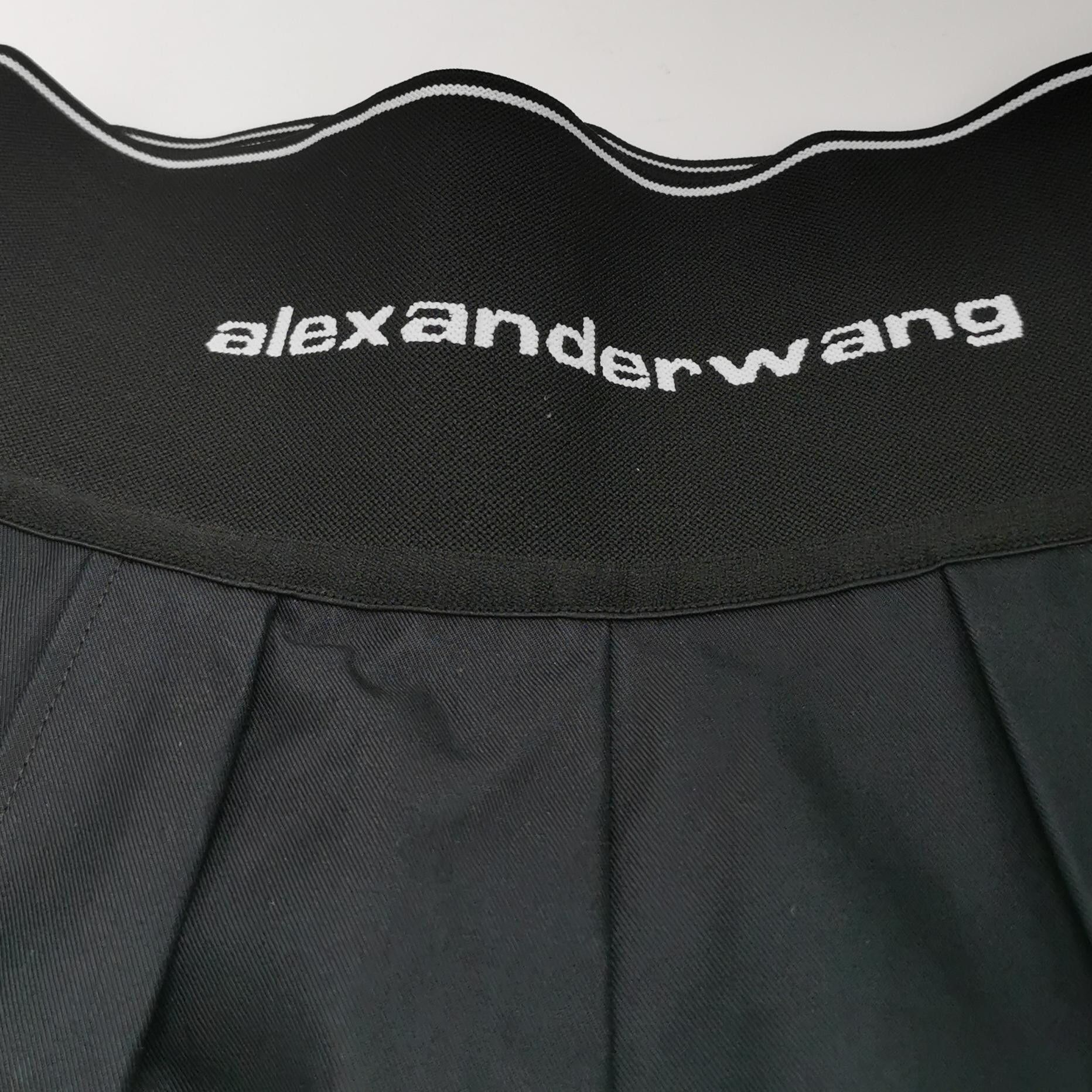 Alexander Wang Alexander Wang Logo Elastic Waistband Pants Size 2 Size 26" / US 2 / IT 38 - 3 Thumbnail