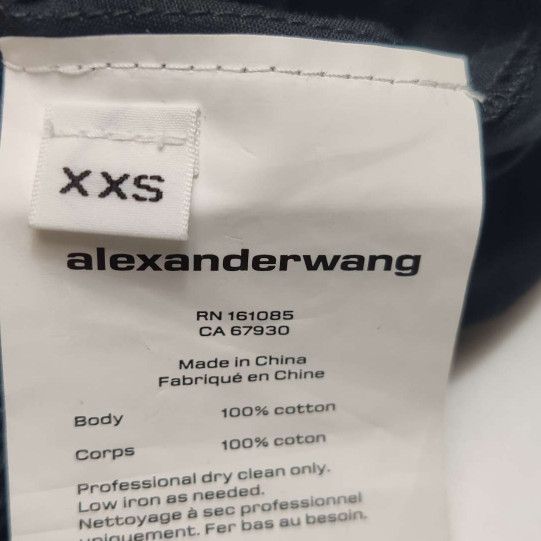 Alexander Wang Alexander Wang Cotton Logo Pants XXS Size 22" - 7 Thumbnail