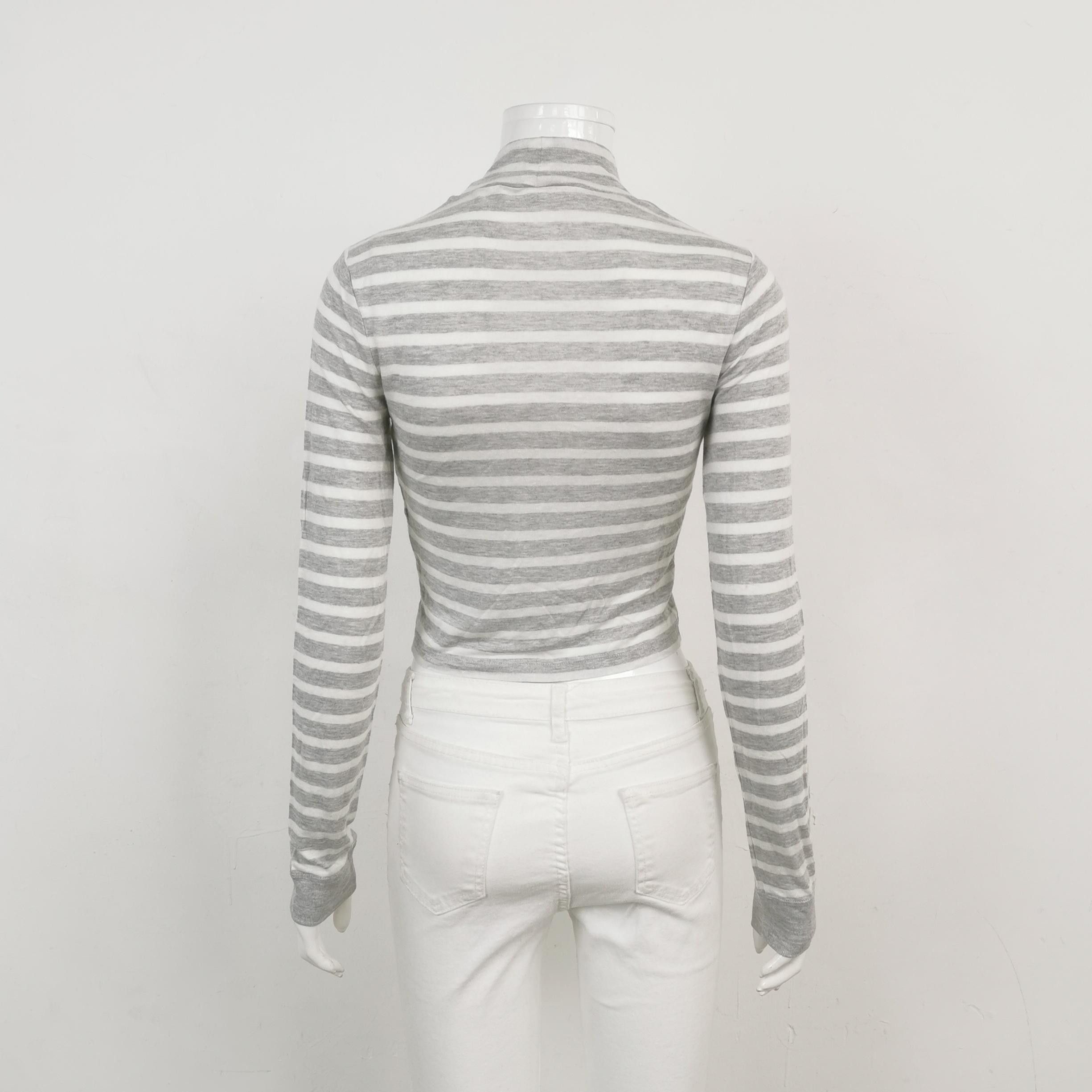 Alexander Wang Alexander Wang Striped Long Sleeve Top Size S Size S / US 4 / IT 40 - 2 Thumbnail