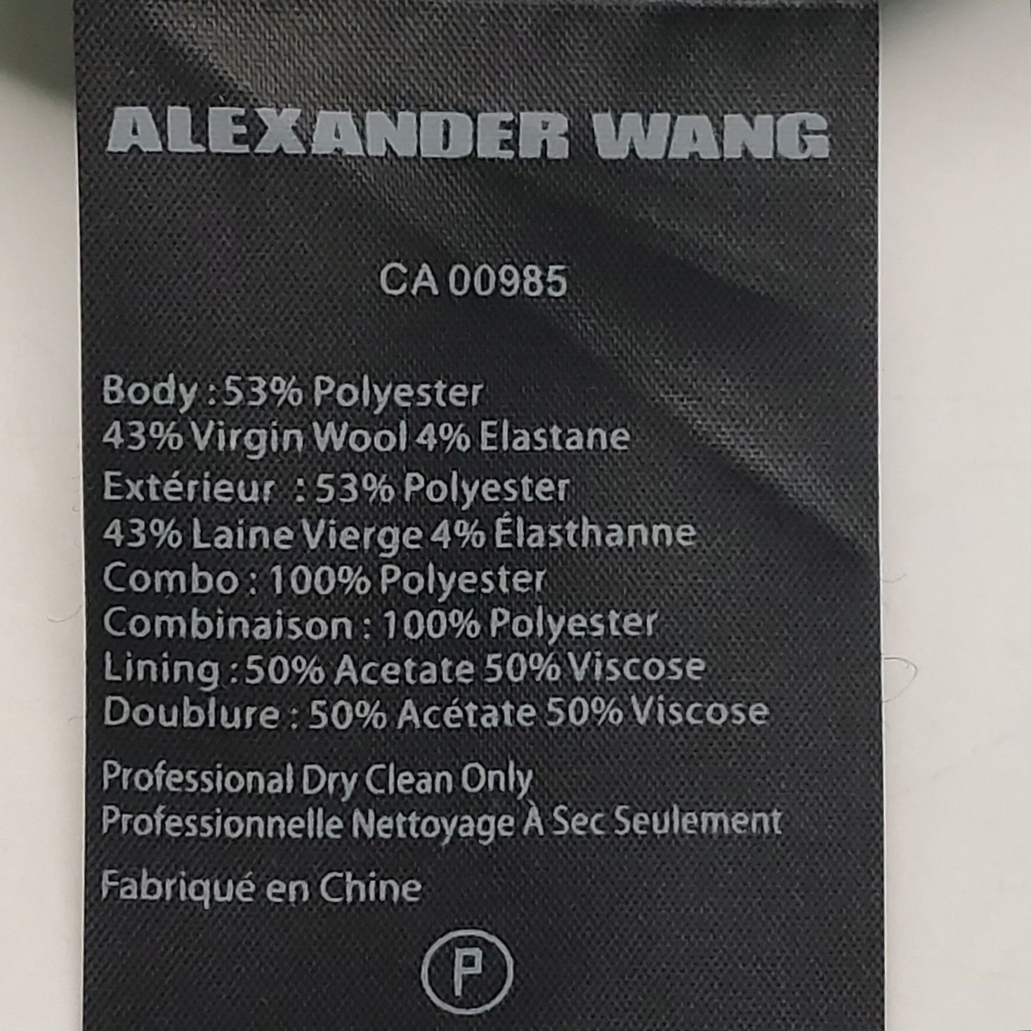 Alexander Wang Alexander Wang Wool Blend Blazer US 6 Size M / US 6-8 / IT 42-44 - 6 Thumbnail