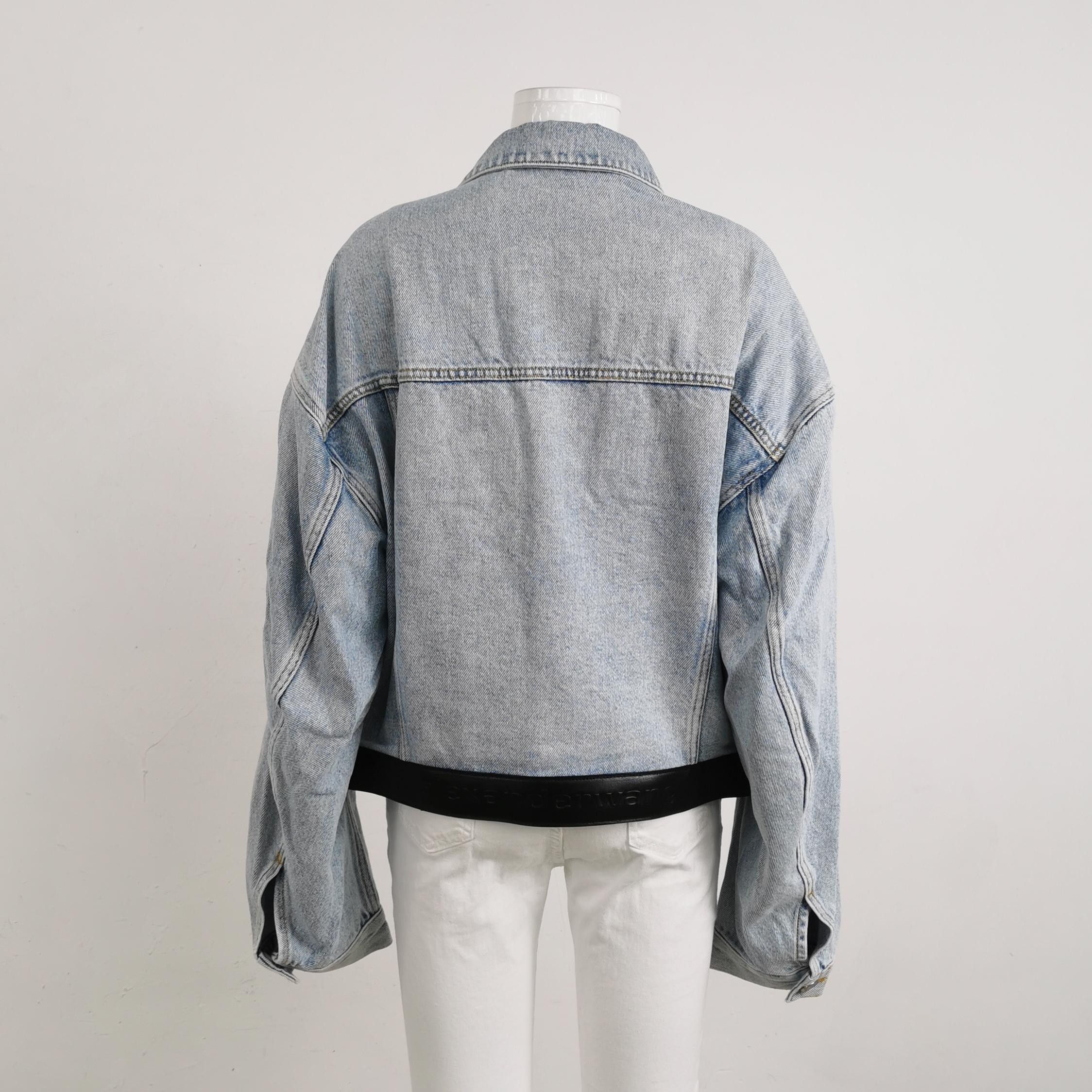 Alexander Wang Alexander Wang Cotton Denim Jacket Size M Size US M / EU 48-50 / 2 - 2 Thumbnail