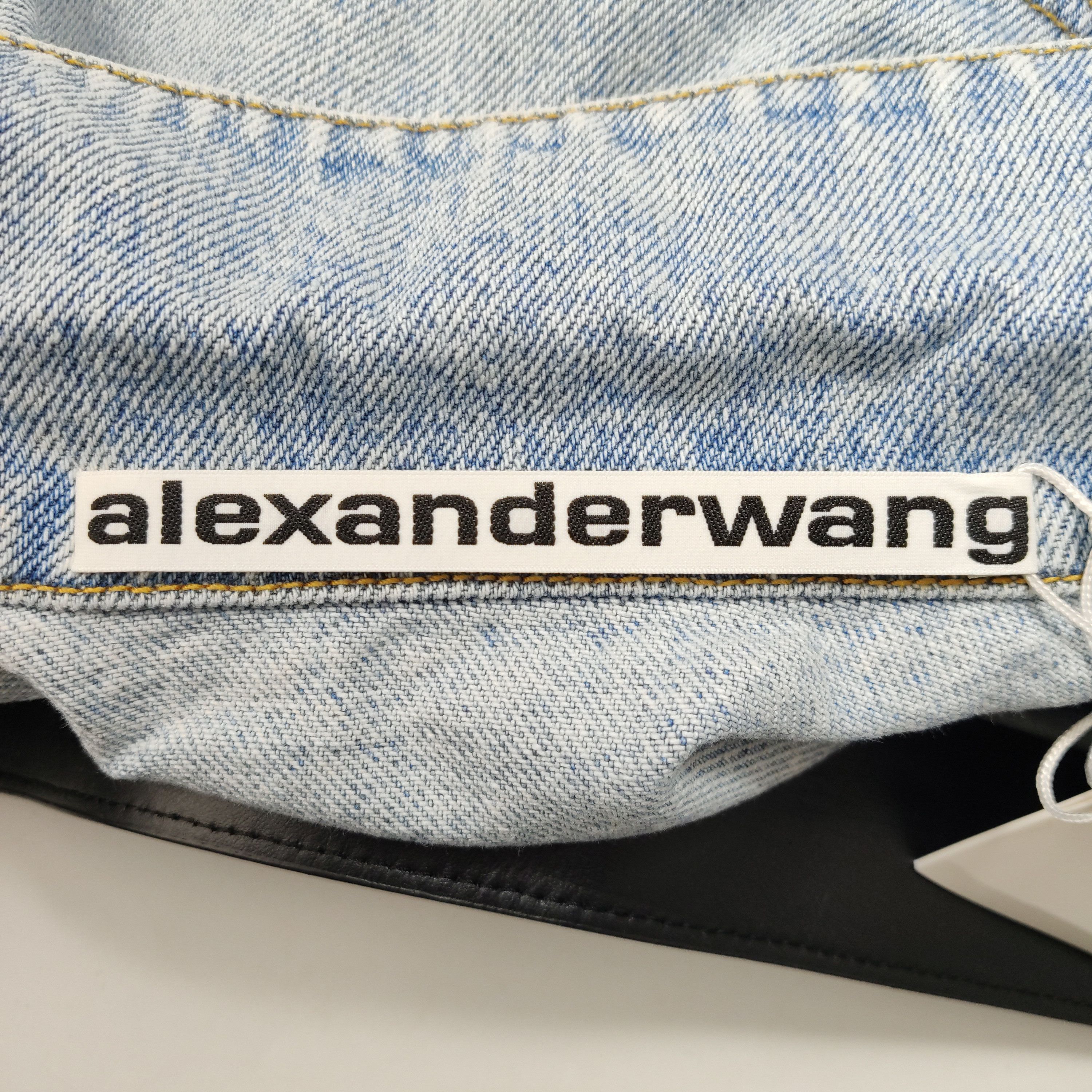 Alexander Wang Alexander Wang Cotton Denim Jacket Size M Size US M / EU 48-50 / 2 - 5 Thumbnail