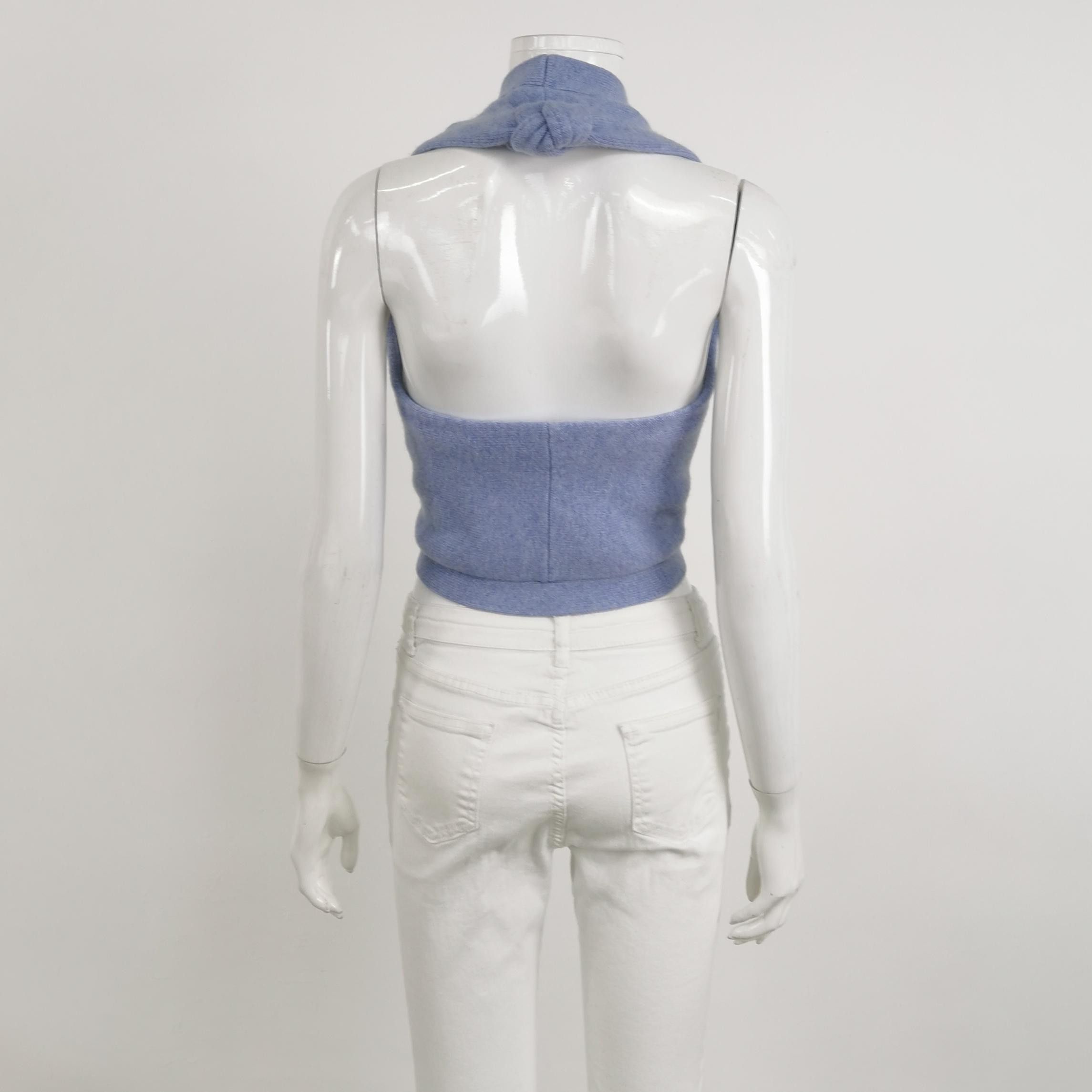 Alexander Wang Alexander Wang Knit V-Neck Vest Size S Size S / US 4 / IT 40 - 2 Thumbnail