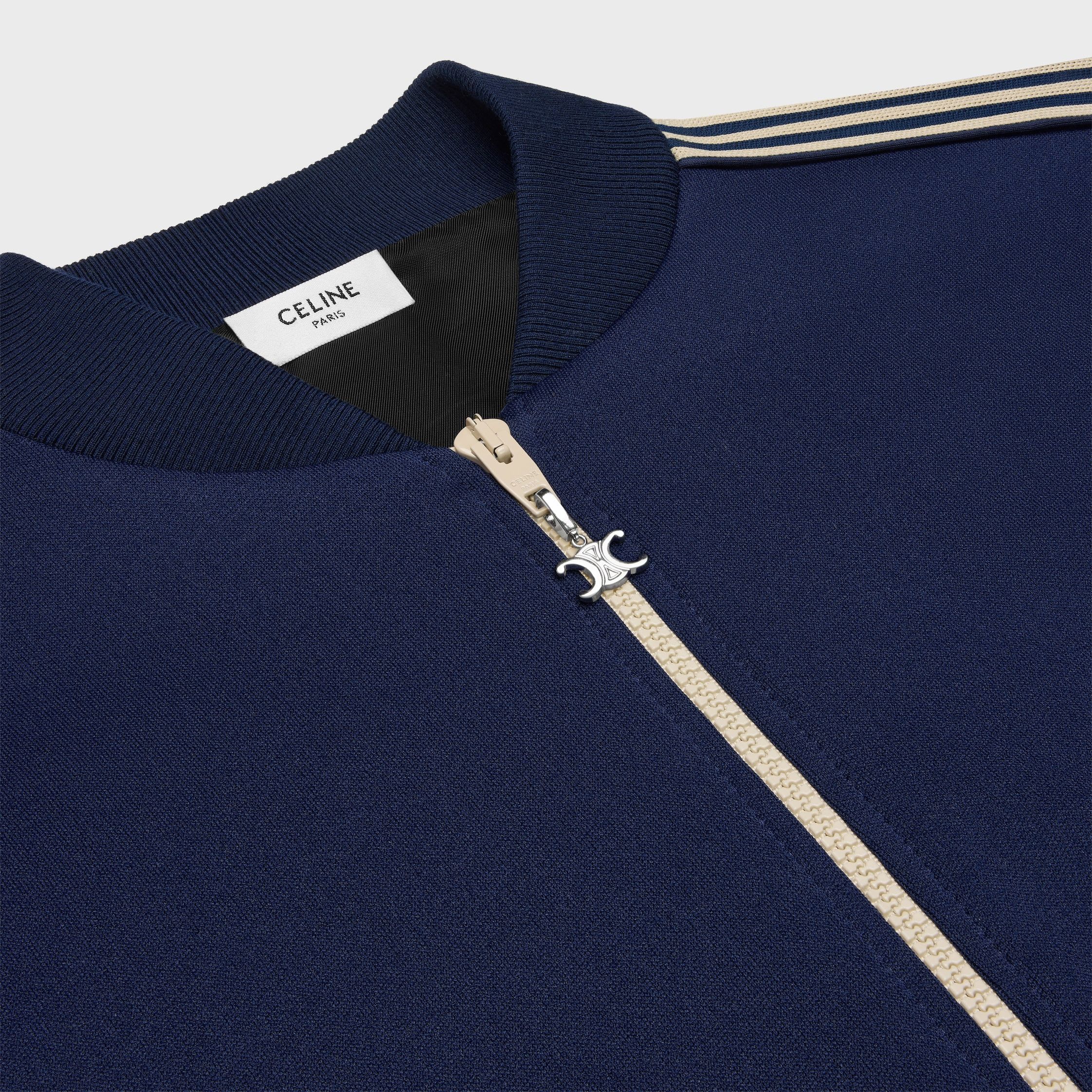 Celine tracksuit jacket in double face jersey navy Size US XL / EU 56 / 4 - 3 Thumbnail