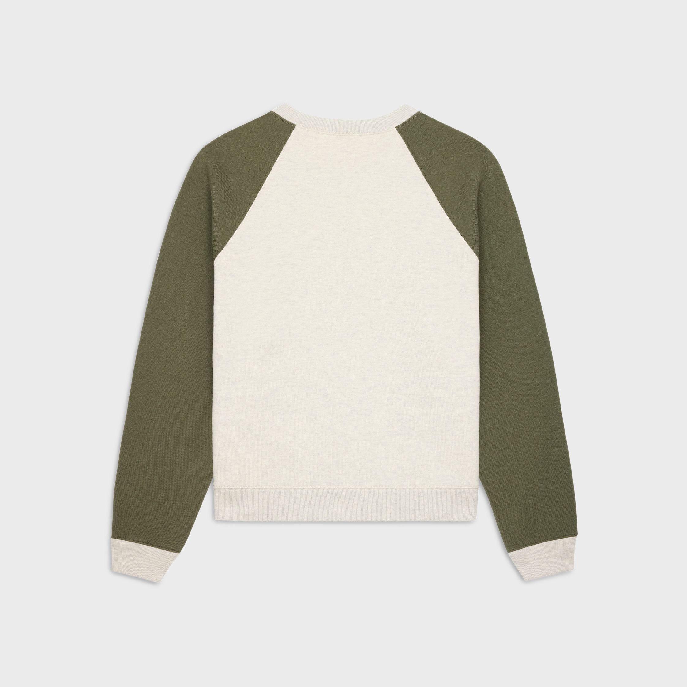 Celine CELINE BLASON LOOSE SWEATSHIRT IN COTTON FLEECE beige/khaki Size US XXL / EU 58 / 5 - 2 Thumbnail