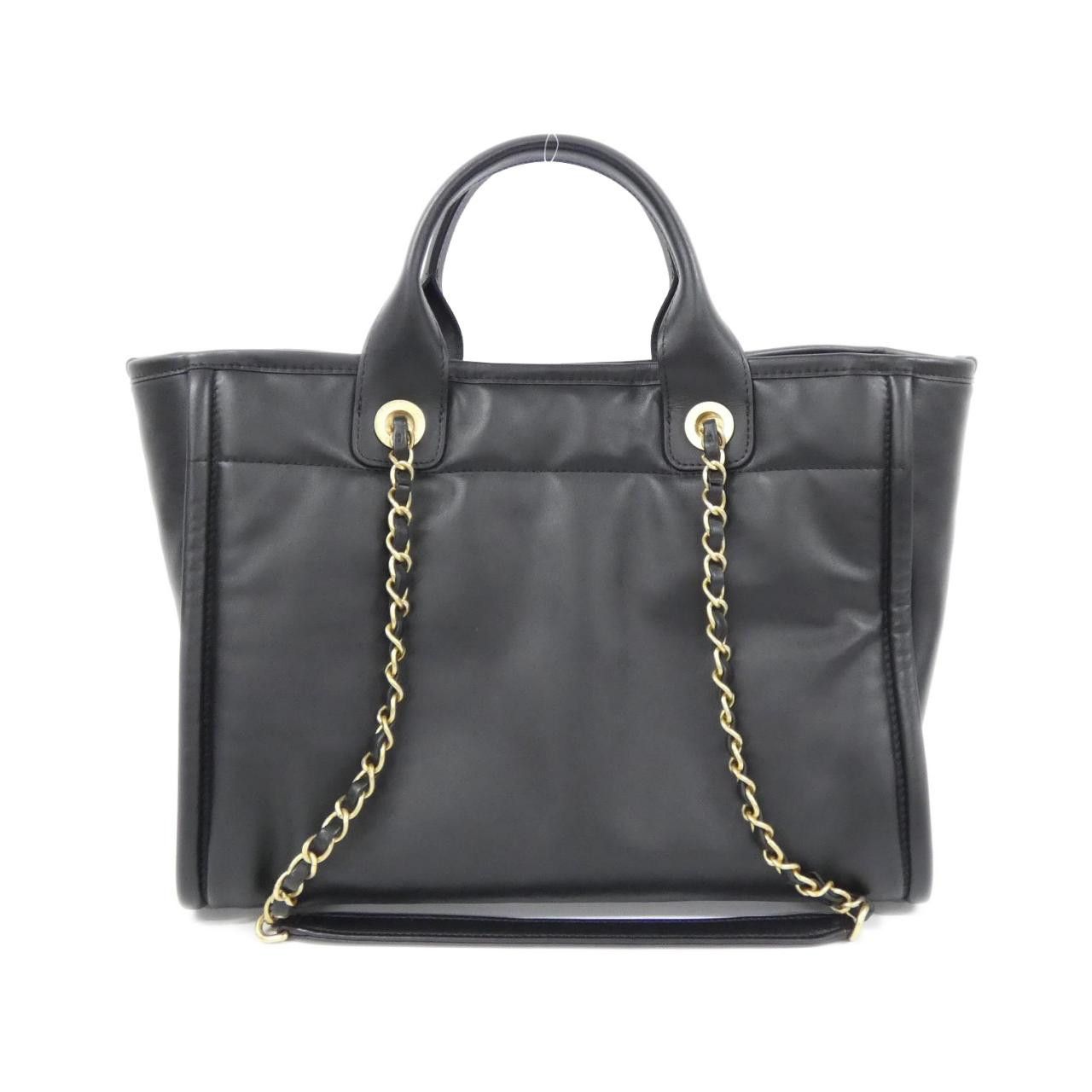 Chanel Chanel Chanel Deauville Line Calf Bag Leather Crossbody Bag AS3257 DUTY FREE for USA Size ONE SIZE - 2 Thumbnail