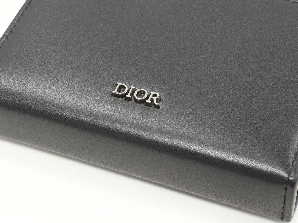 Dior Dior Christian Dior Calfskin Card Case Leather Coin Case DUTY FREE for USA Size ONE SIZE - 4 Thumbnail