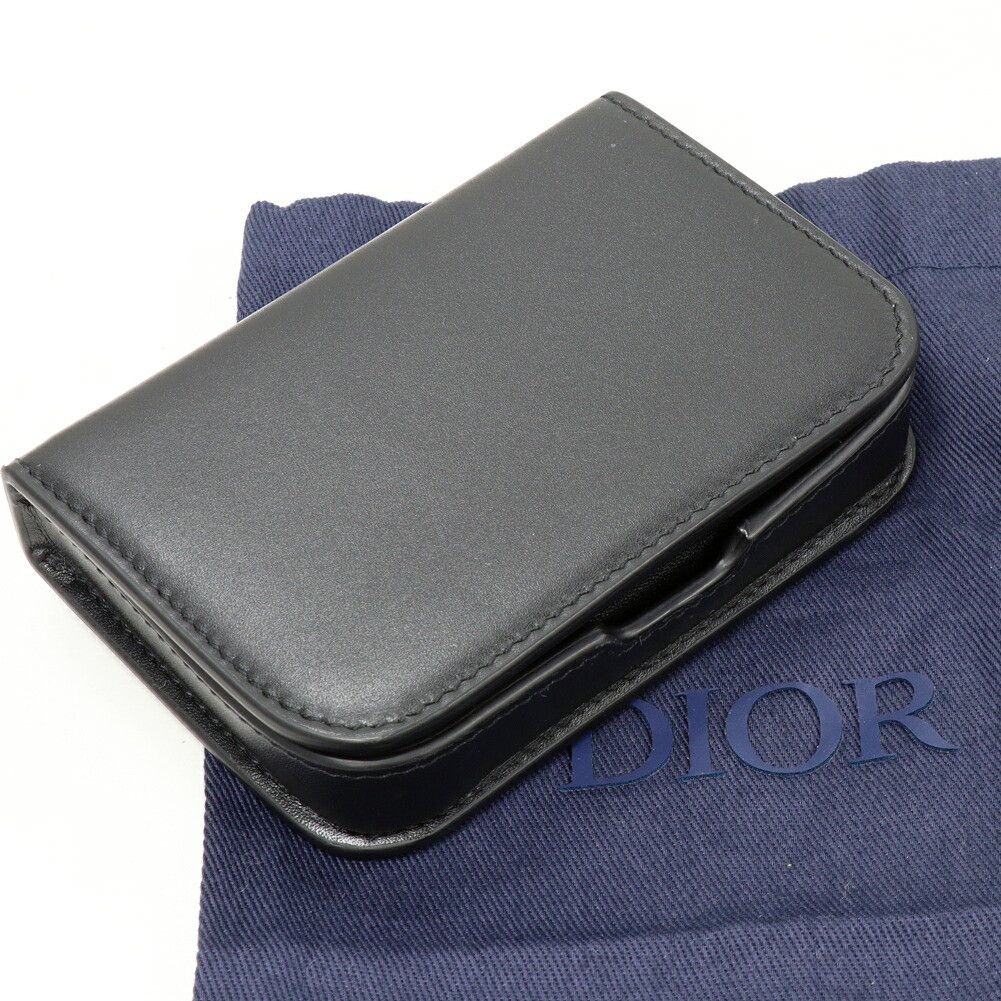 Dior Dior Christian Dior Calfskin Card Case Leather Coin Case DUTY FREE for USA Size ONE SIZE - 2 Thumbnail