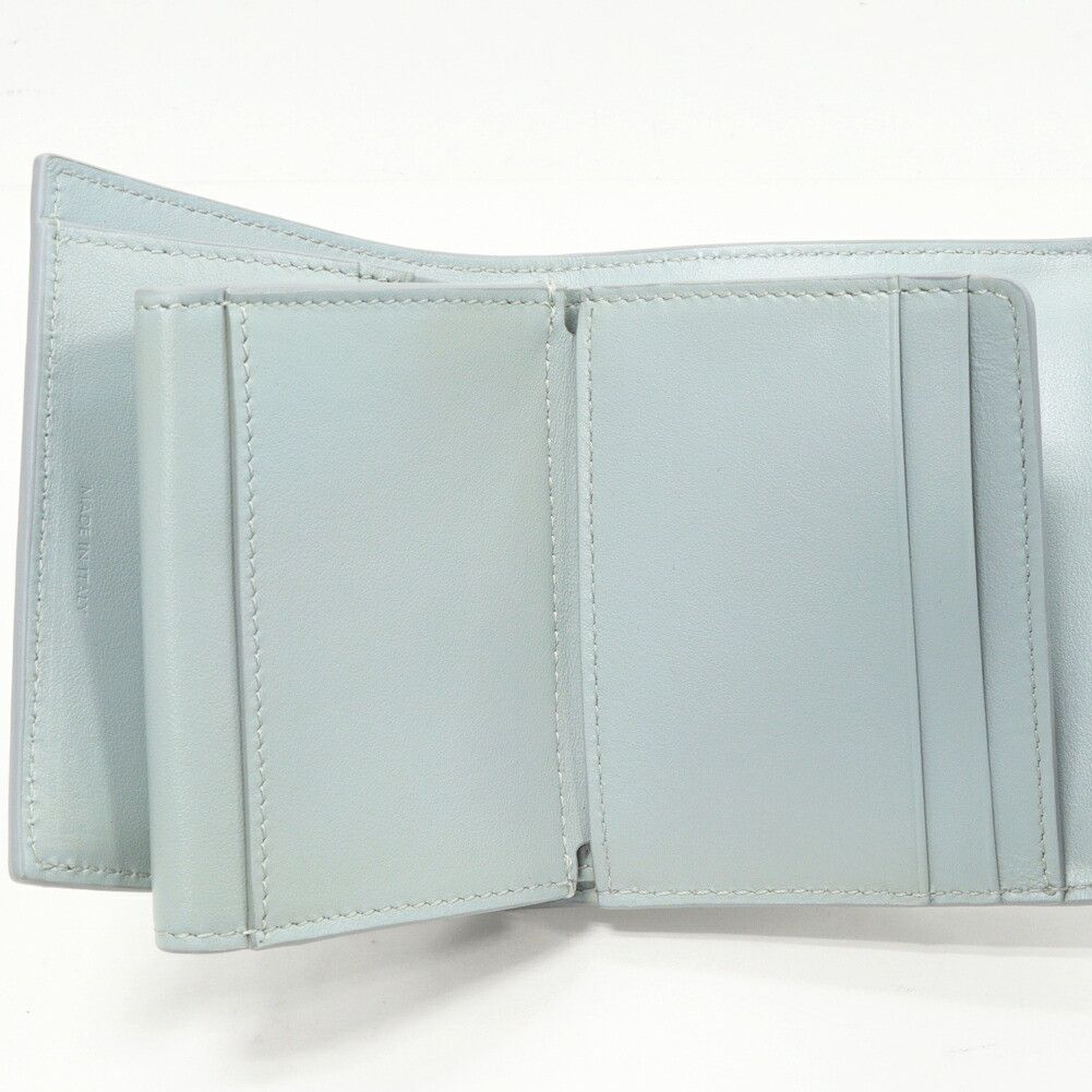 Celine Celine Celine Small Tri-fold Wallet Grained Calfskin Wallet Leather Short Wallet 10B573BEL DUTY FREE for USA Size ONE SIZE - 4 Thumbnail