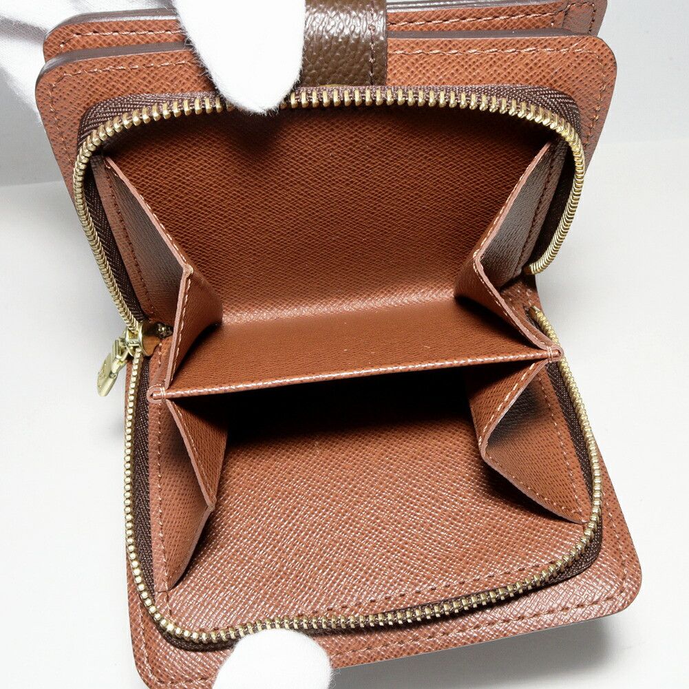 Louis Vuitton Louis Vuitton Louis Vuitton Monogram compact zip wallet Textile Short Wallet M61667 DUTY FREE for USA Size ONE SIZE - 3 Thumbnail