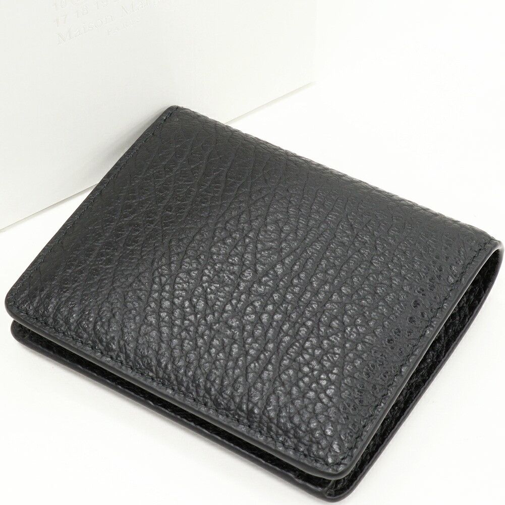 Maison Margiela Maison Margiela Maison Margiela Grain Calf Leather Bifold Wallet Leather Short Wallet S56UI0140P4455T8013 DUTY FREE for USA Size ONE SIZE - 2 Thumbnail