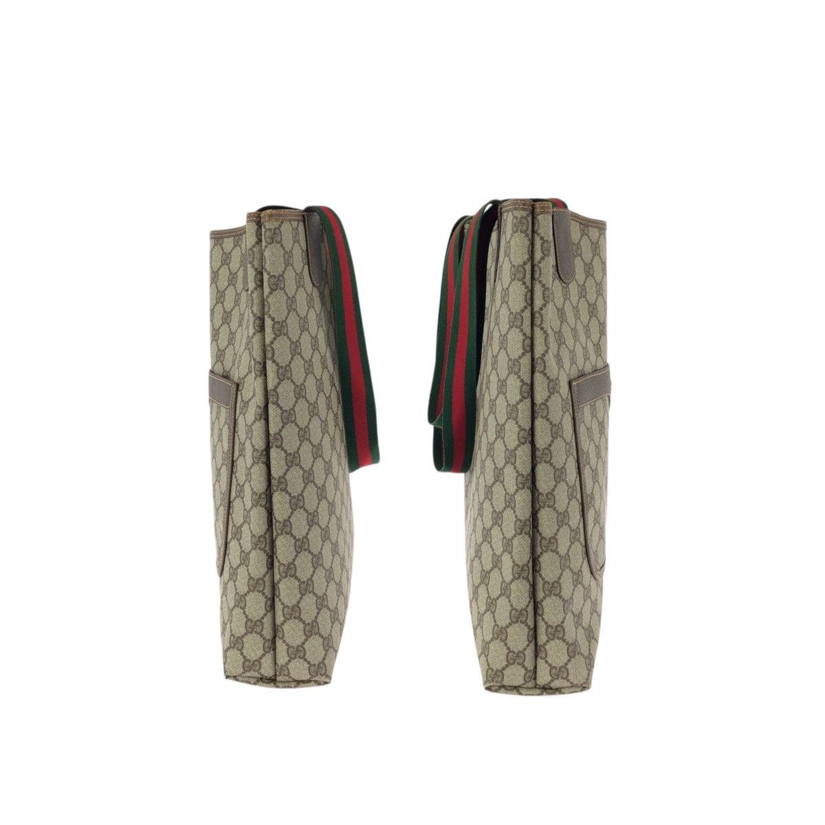 Gucci Gucci Gucci GG Supreme Canvas Leather 2way Bag Textile Tote Bag 0021236487 DUTY FREE for USA Size ONE SIZE - 8 Thumbnail