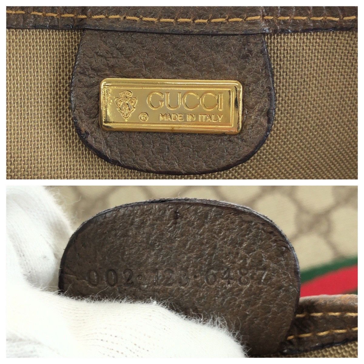 Gucci Gucci Gucci GG Supreme Canvas Leather 2way Bag Textile Tote Bag 0021236487 DUTY FREE for USA Size ONE SIZE - 4 Thumbnail