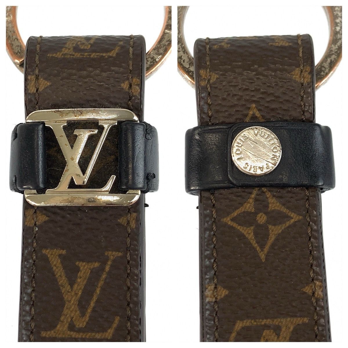 Louis Vuitton Louis Vuitton Louis Vuitton Monogram Key Holder Textile Key Chain M62709 DUTY FREE for USA Size ONE SIZE - 4 Thumbnail