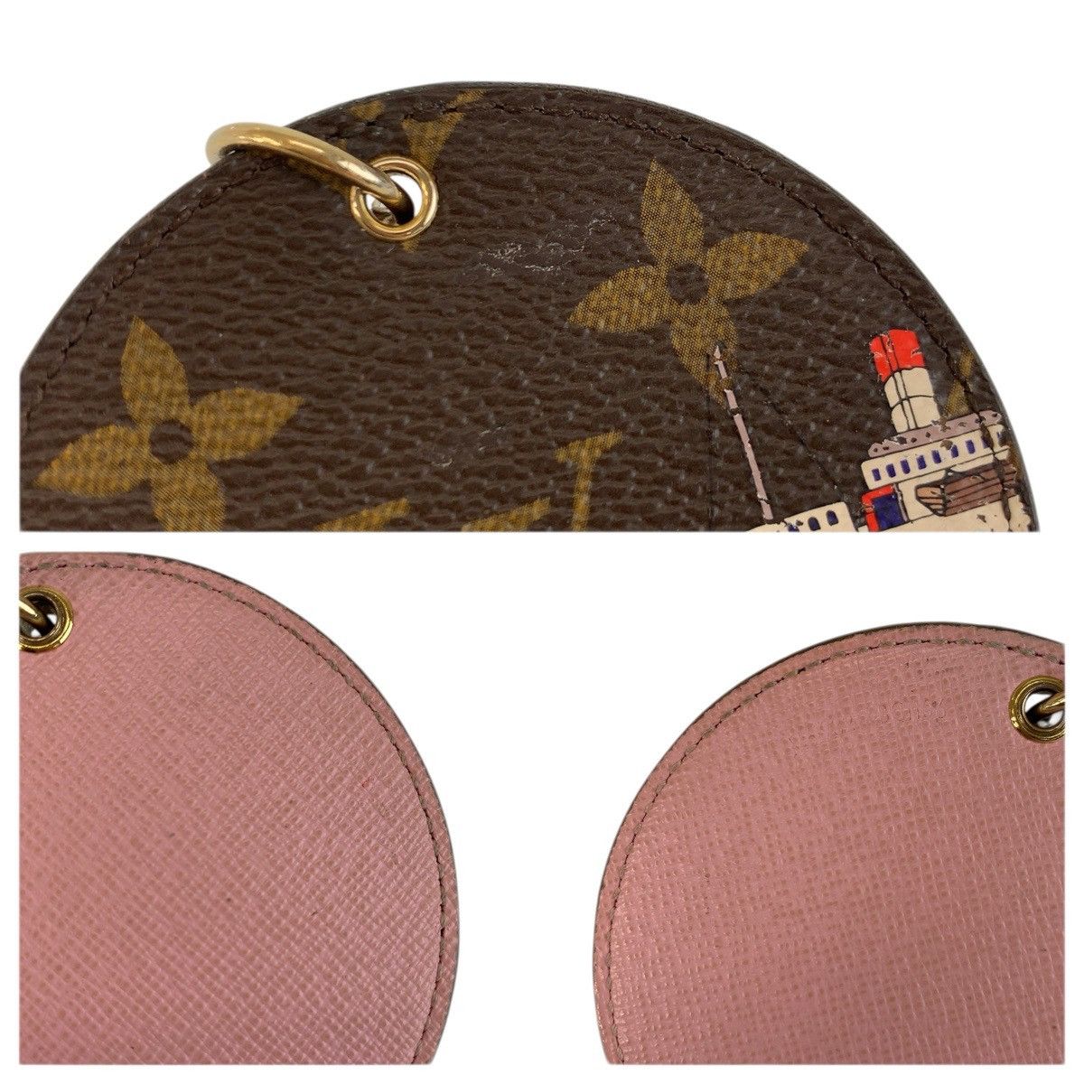 Louis Vuitton Louis Vuitton Louis Vuitton Monogram Key Holder Textile Charm M61932 DUTY FREE for USA Size ONE SIZE - 6 Thumbnail