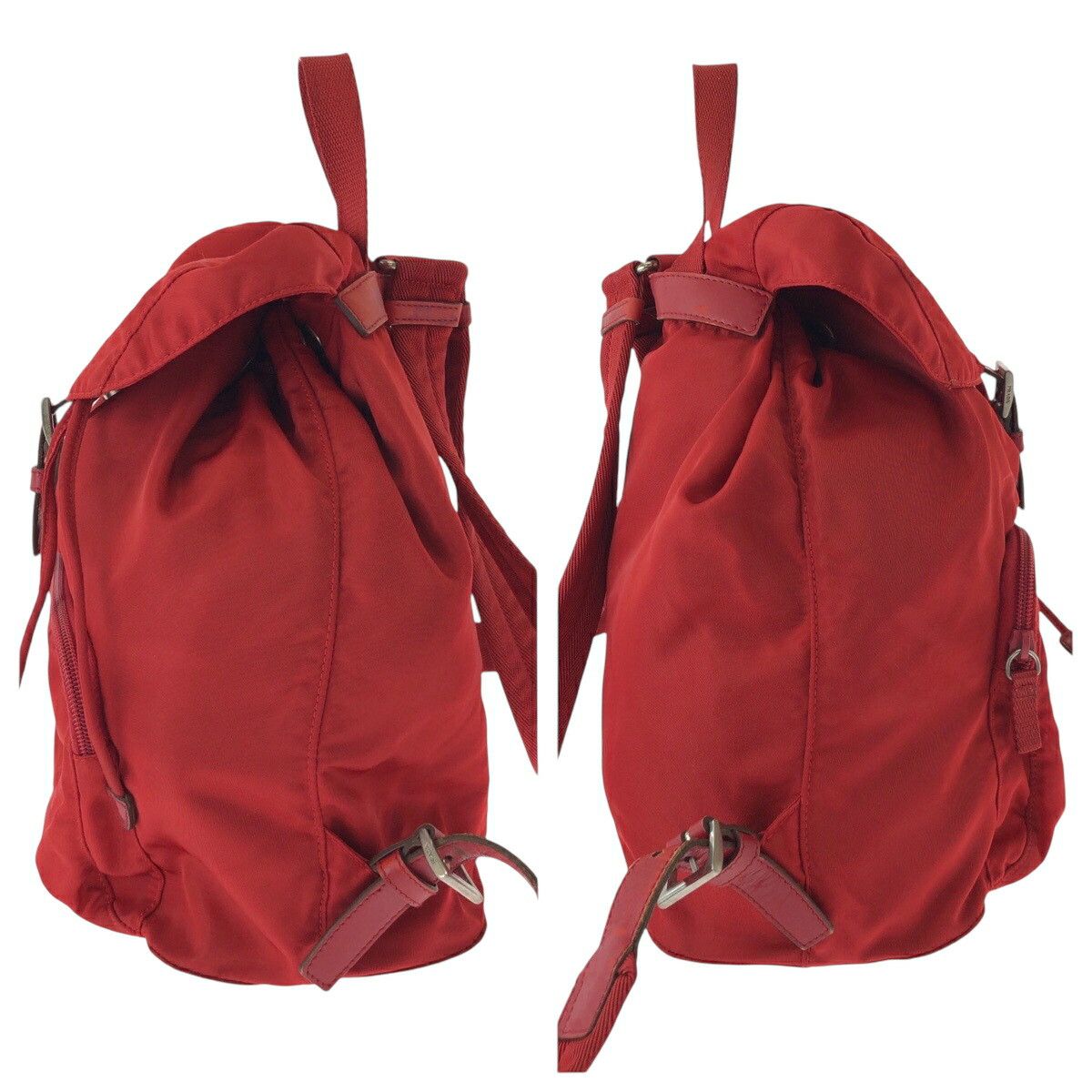 Prada Prada Prada Tessuto Nylon Backpack Textile Backpack B4650 DUTY FREE for USA Size ONE SIZE - 8 Thumbnail