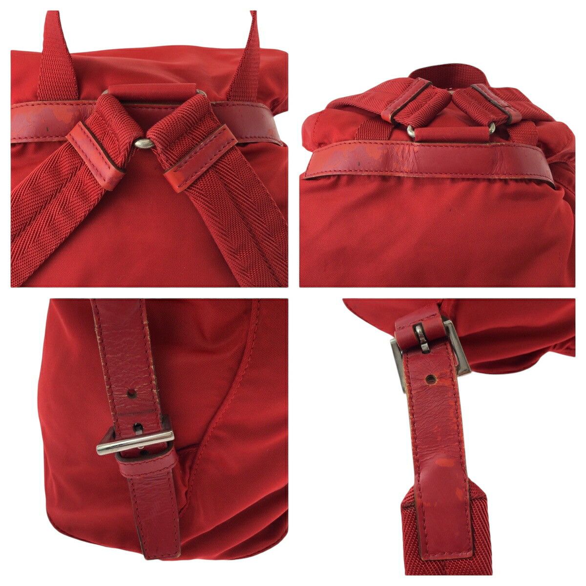 Prada Prada Prada Tessuto Nylon Backpack Textile Backpack B4650 DUTY FREE for USA Size ONE SIZE - 5 Thumbnail