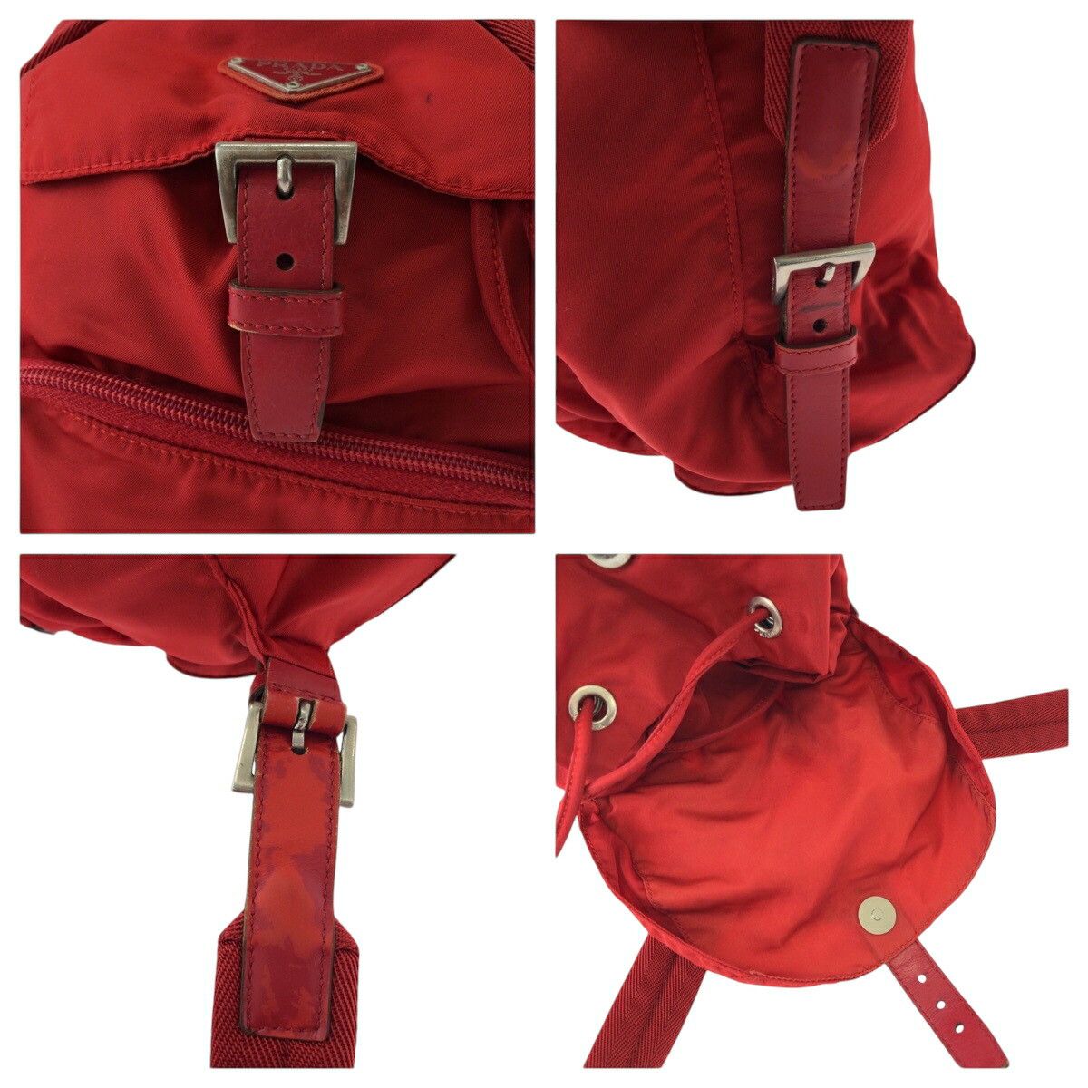 Prada Prada Prada Tessuto Nylon Backpack Textile Backpack B4650 DUTY FREE for USA Size ONE SIZE - 6 Thumbnail