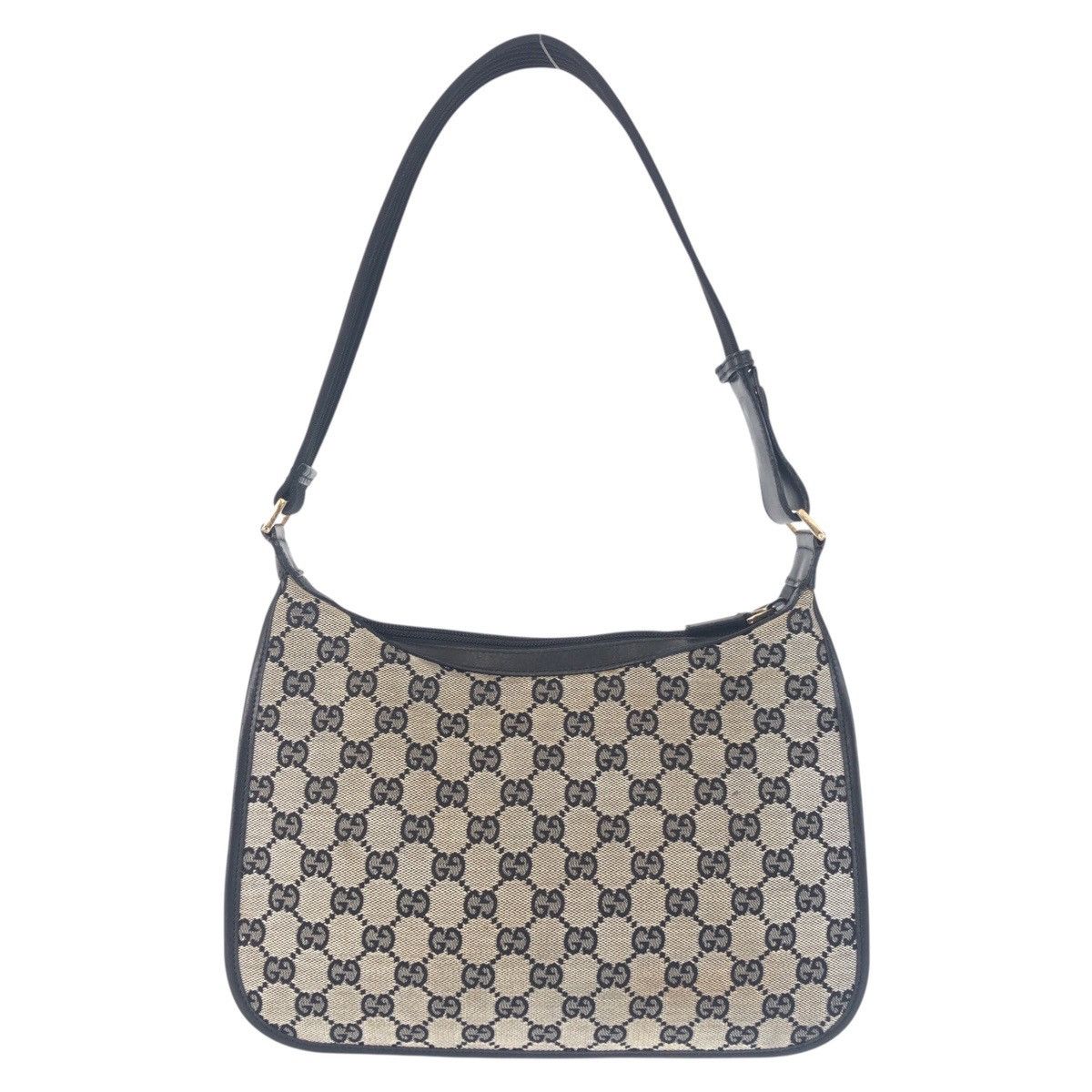 Gucci Gucci Gucci GG Canvas Leather Shoulder Bag Textile Shoulder Bag 0014198 DUTY FREE for USA Size ONE SIZE - 2 Thumbnail