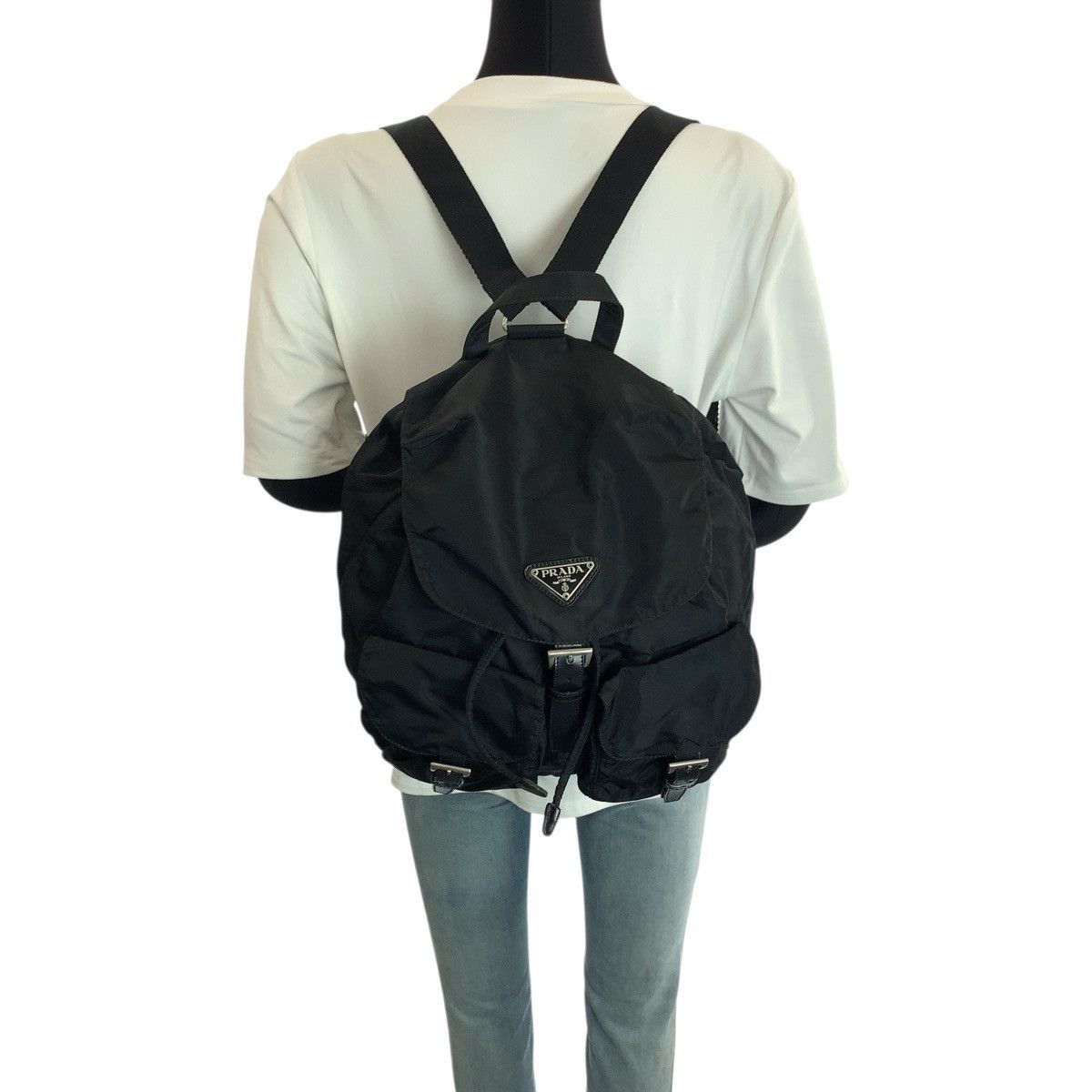 Prada Prada Prada Tessuto Nylon Backpack Textile Backpack DUTY FREE for USA Size ONE SIZE - 7 Thumbnail
