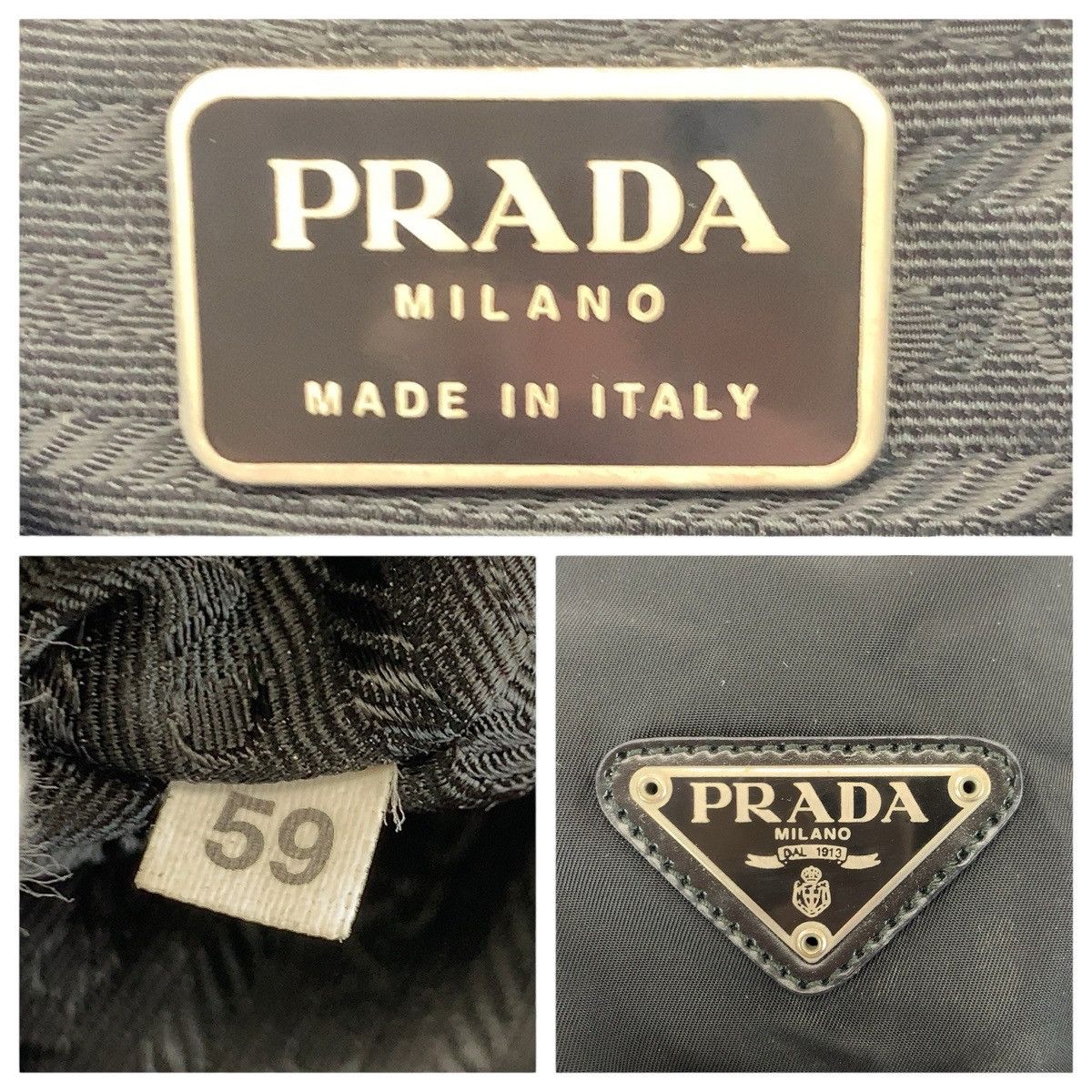 Prada Prada Prada Tessuto Nylon Backpack Textile Backpack DUTY FREE for USA Size ONE SIZE - 4 Thumbnail