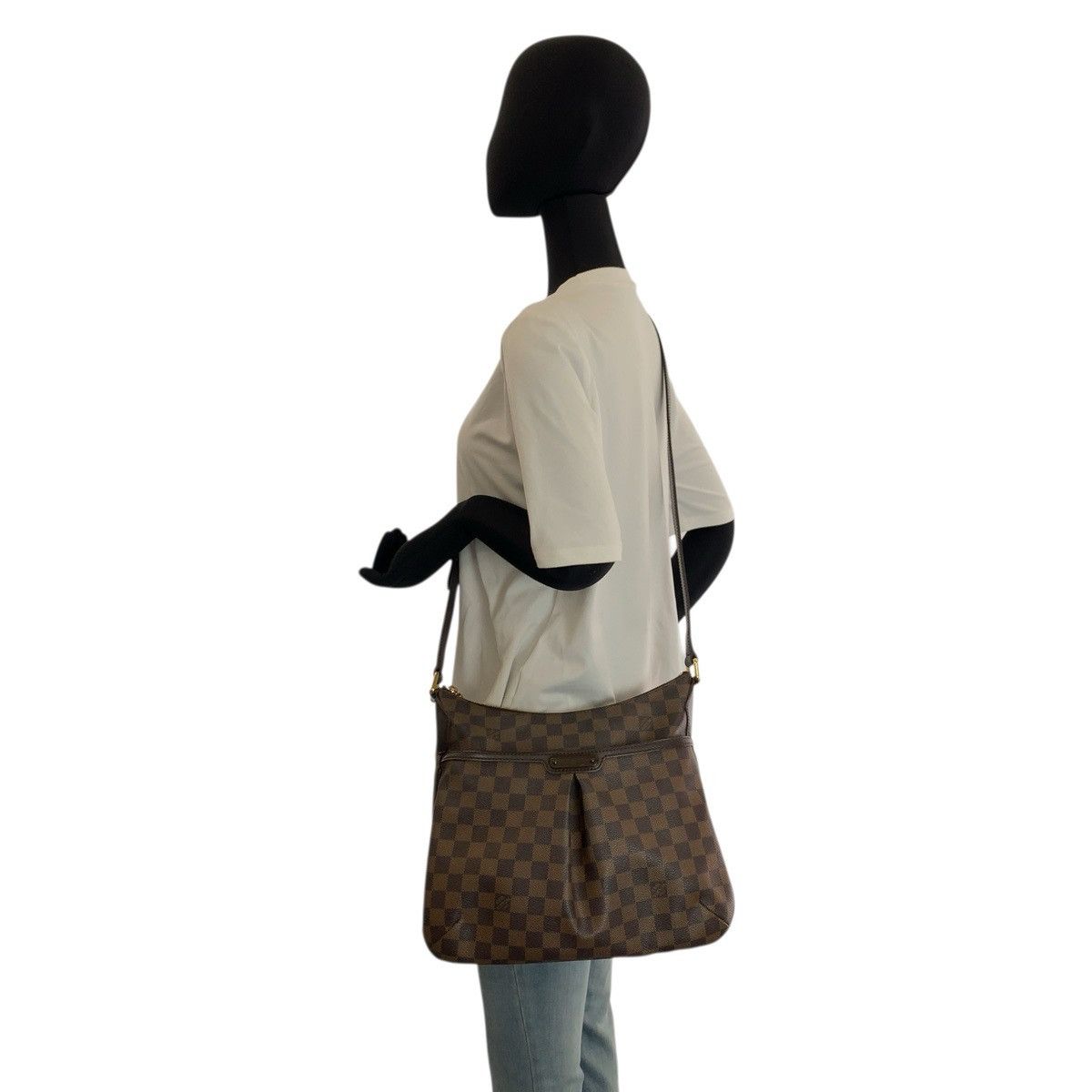 Louis Vuitton Louis Vuitton Louis Vuitton Bloomsbury PM Damier Shoulder Bag Textile Shoulder Bag N42251 DUTY FREE for USA Size ONE SIZE - 6 Thumbnail