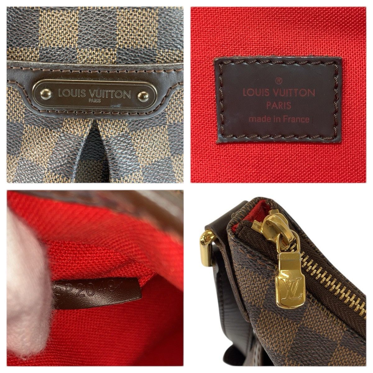 Louis Vuitton Louis Vuitton Louis Vuitton Bloomsbury PM Damier Shoulder Bag Textile Shoulder Bag N42251 DUTY FREE for USA Size ONE SIZE - 3 Thumbnail