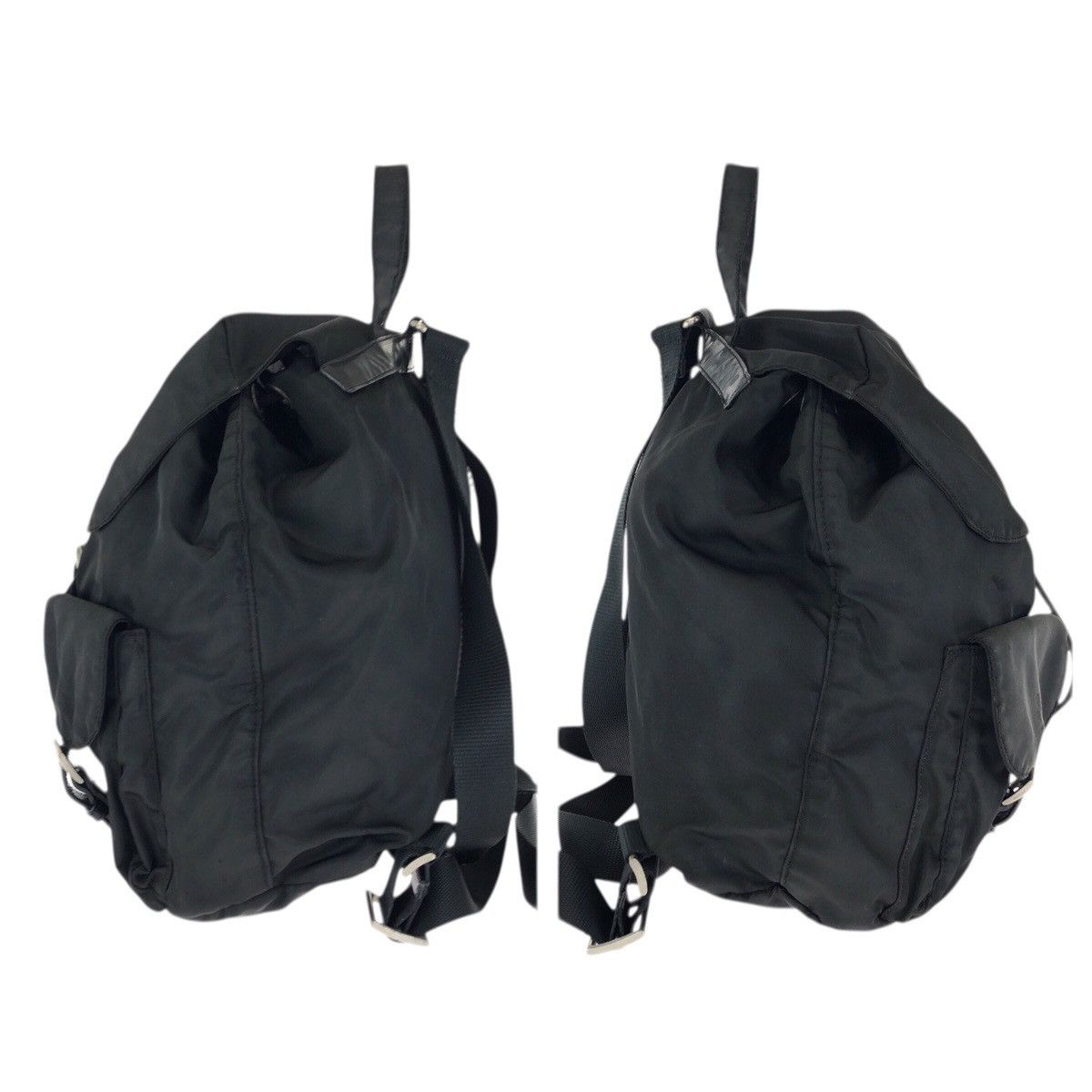 Prada Prada Prada Tessuto Nylon Leather Backpack Textile Backpack DUTY FREE for USA Size ONE SIZE - 8 Thumbnail