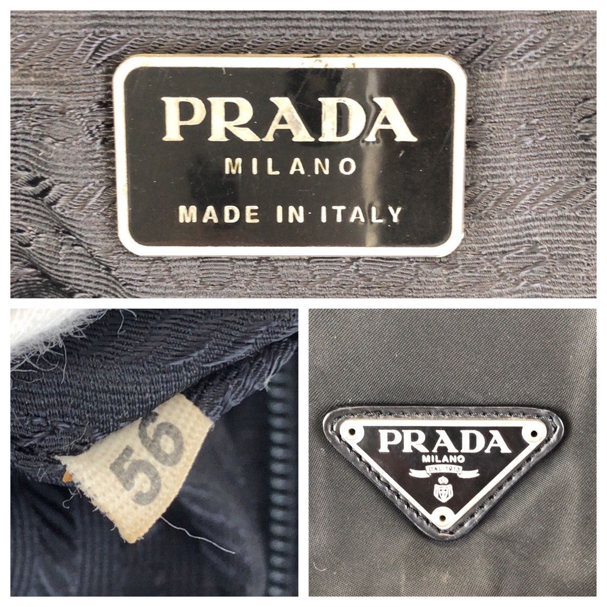 Prada Prada Prada Tessuto Nylon Leather Backpack Textile Backpack DUTY FREE for USA Size ONE SIZE - 4 Thumbnail
