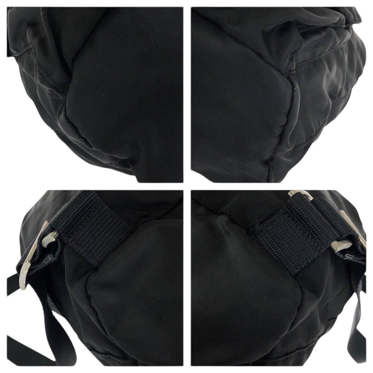 Prada Prada Prada Tessuto Nylon Leather Backpack Textile Backpack DUTY FREE for USA Size ONE SIZE - 3 Thumbnail