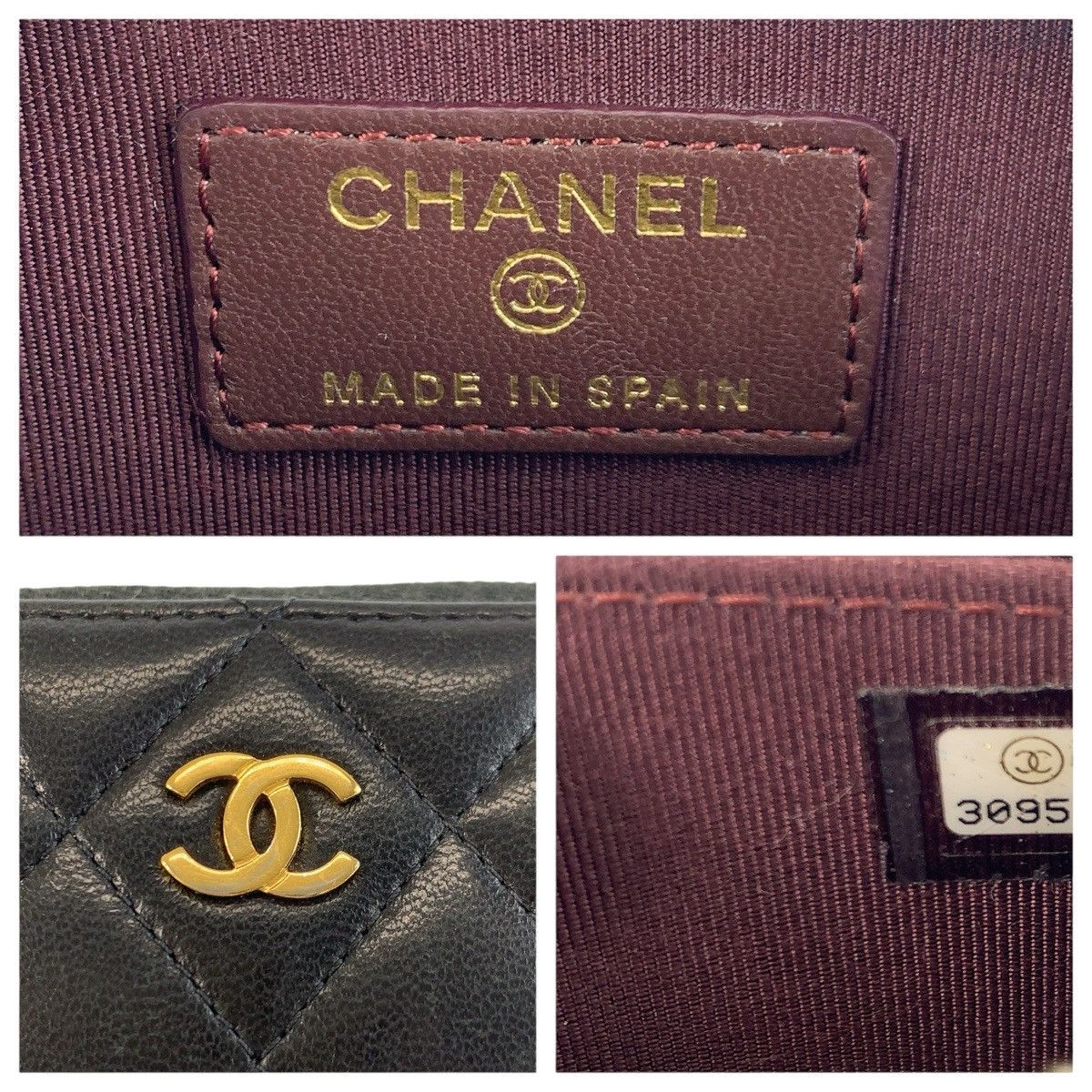 Chanel Chanel Chanel Classic Matelasse Leather Coin Card Case Leather Coin Case DUTY FREE for USA Size ONE SIZE - 3 Thumbnail
