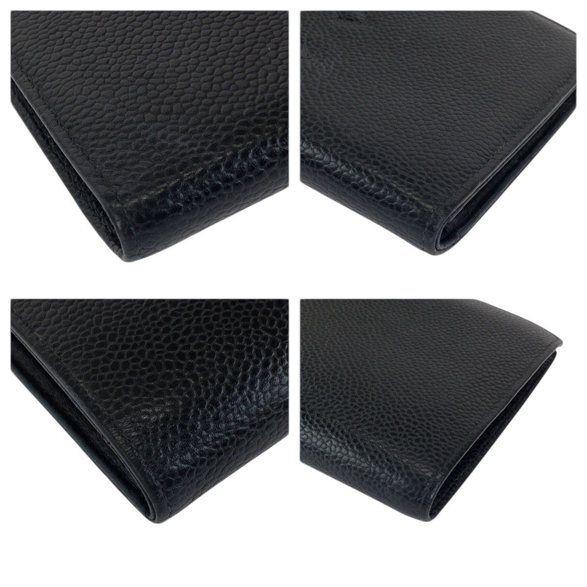 Chanel Chanel Chanel Caviar Skin Long Wallet Leather Long Wallet DUTY FREE for USA Size ONE SIZE - 3 Thumbnail