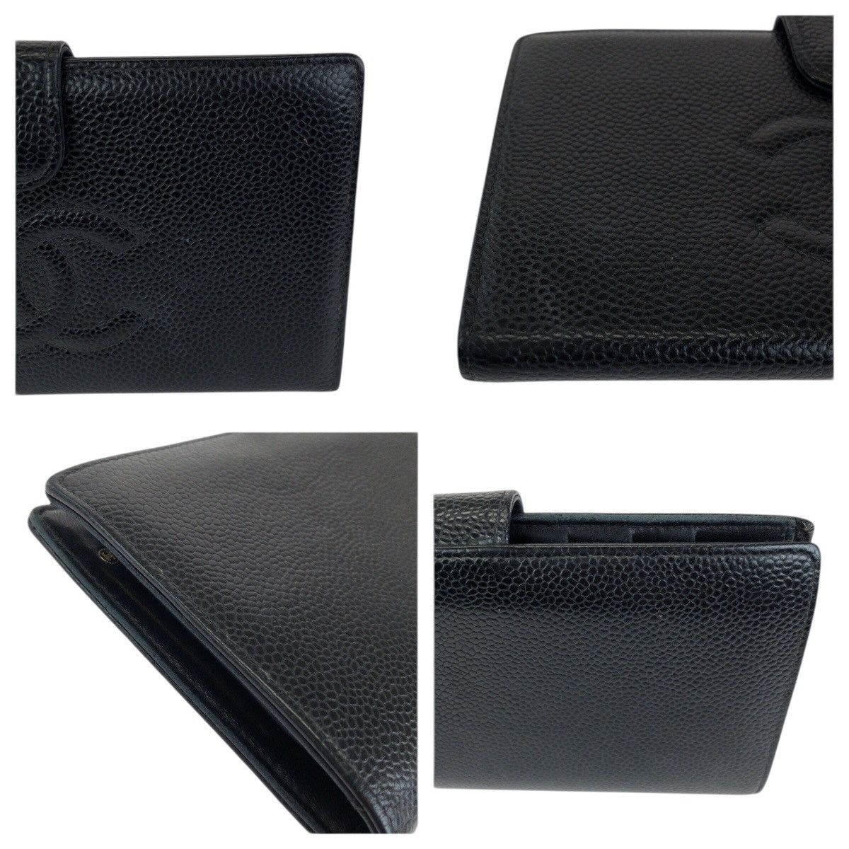 Chanel Chanel Chanel Caviar Skin Long Wallet Leather Long Wallet DUTY FREE for USA Size ONE SIZE - 6 Thumbnail
