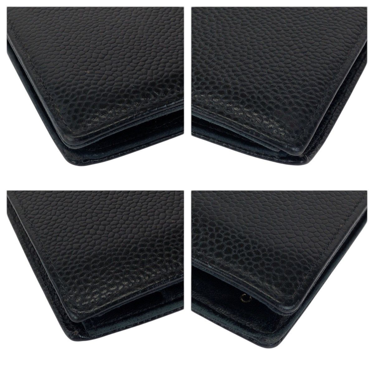 Chanel Chanel Chanel Caviar Skin Long Wallet Leather Long Wallet DUTY FREE for USA Size ONE SIZE - 4 Thumbnail