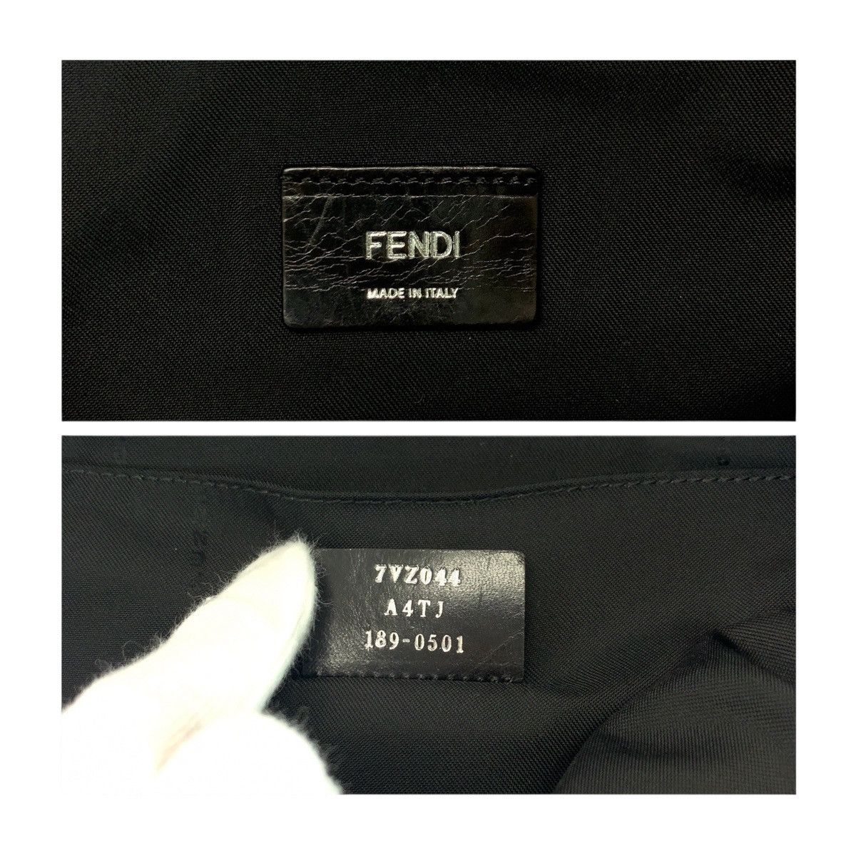 Fendi Fendi FENDI Canvas Backpack Textile Backpack 7VZ044 DUTY FREE for USA Size ONE SIZE - 4 Thumbnail