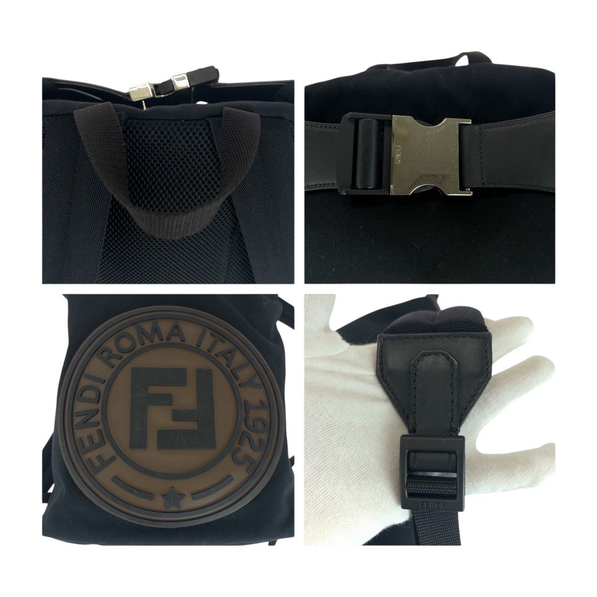 Fendi Fendi FENDI Canvas Backpack Textile Backpack 7VZ044 DUTY FREE for USA Size ONE SIZE - 6 Thumbnail
