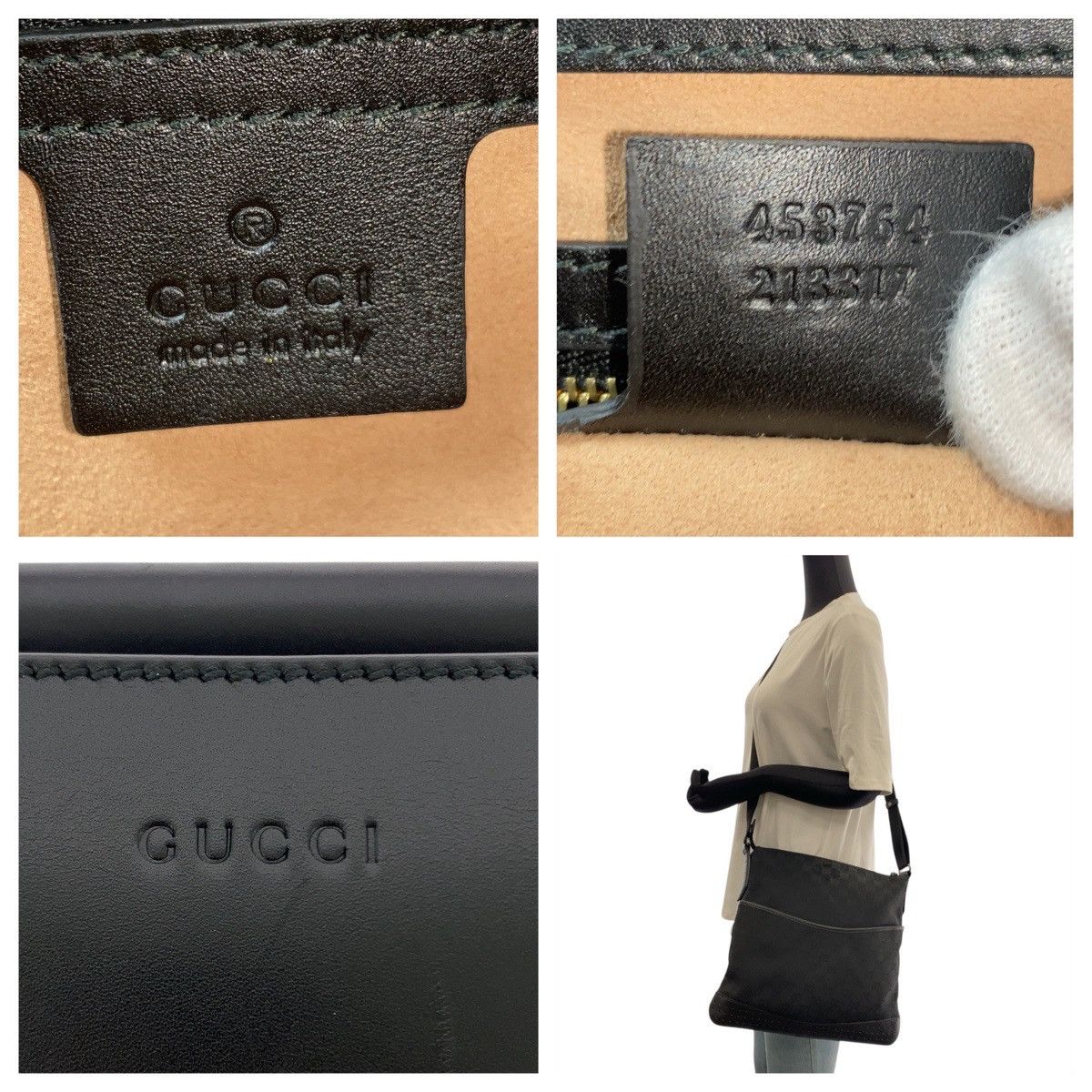Gucci Gucci Gucci Nymphaea Bamboo Leather 2way Bag Leather Shoulder Bag 453764 DUTY FREE for USA Size ONE SIZE - 4 Thumbnail