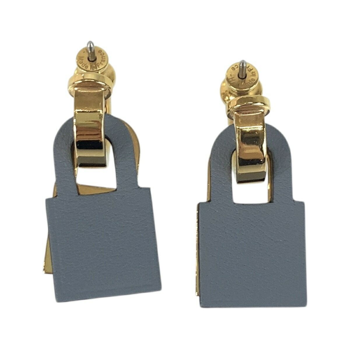 Hermes Hermes Hermes O Kelly Earrings Metal Earrings Z DUTY FREE for USA Size ONE SIZE - 2 Thumbnail