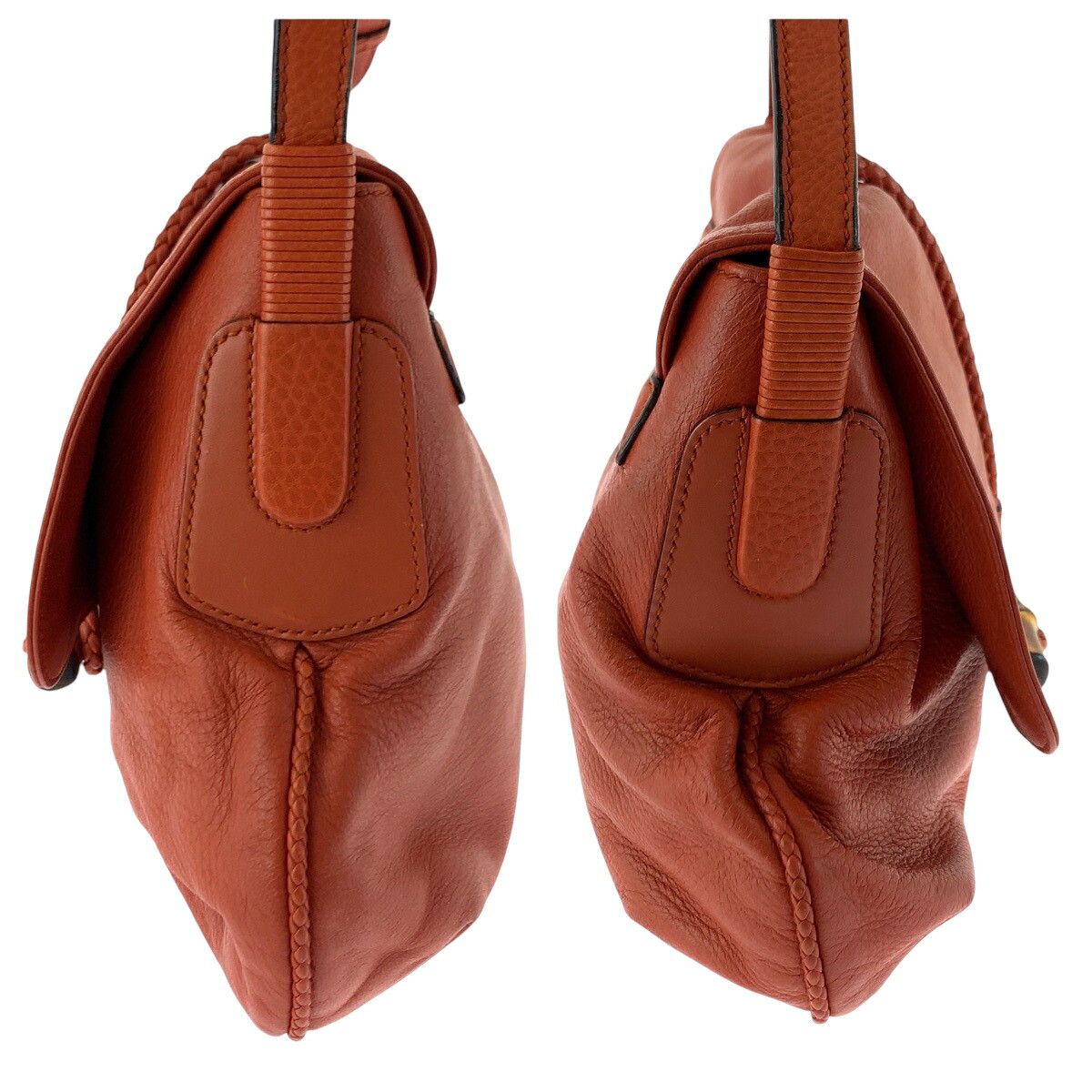 Gucci Gucci Gucci Bamboo Leather Shoulder Bag Leather Shoulder Bag 338985 DUTY FREE for USA Size ONE SIZE - 8 Thumbnail