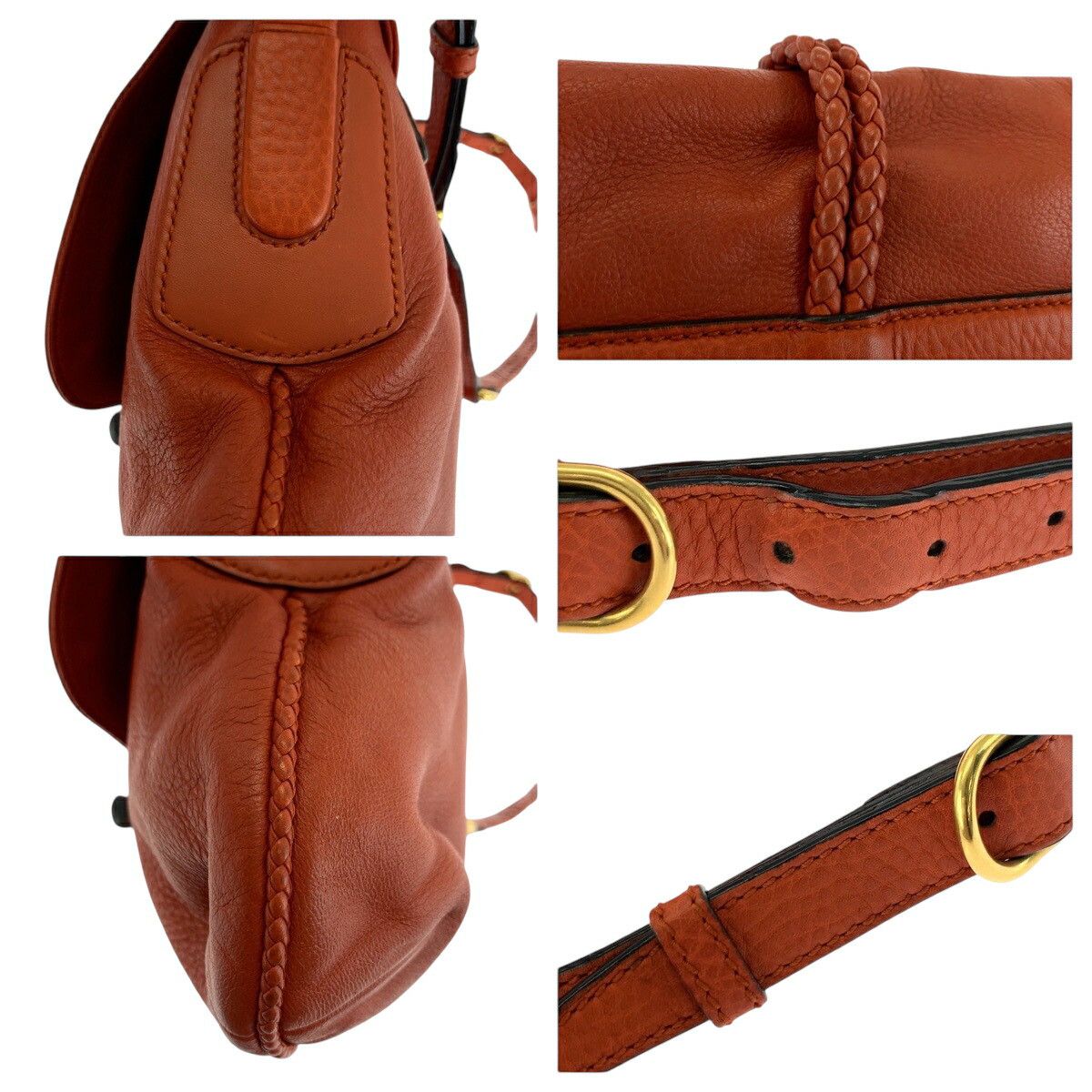 Gucci Gucci Gucci Bamboo Leather Shoulder Bag Leather Shoulder Bag 338985 DUTY FREE for USA Size ONE SIZE - 6 Thumbnail