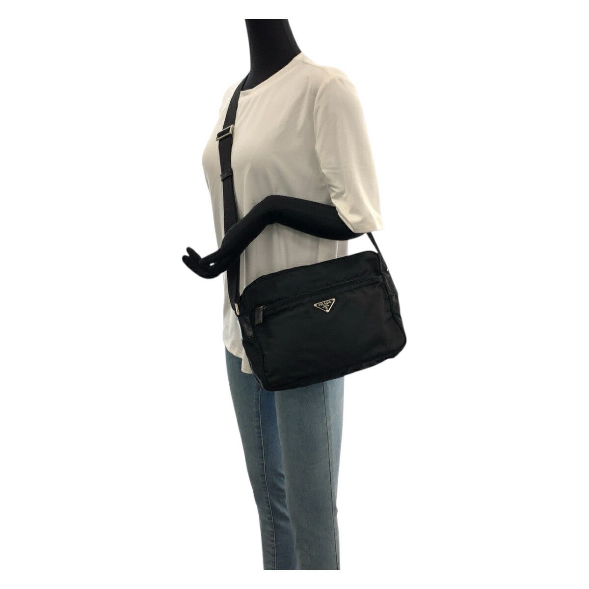 Prada Prada Prada Tessuto Nylon Shoulder Bag Textile Shoulder Bag DUTY FREE for USA Size ONE SIZE - 7 Thumbnail