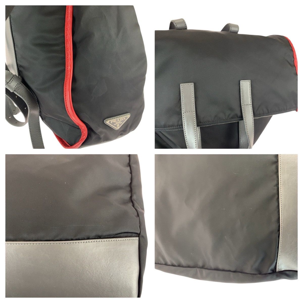 Prada Prada PRADA Tessuto Nylon 2way backpack Textile Backpack DUTY FREE for USA Size ONE SIZE - 6 Thumbnail