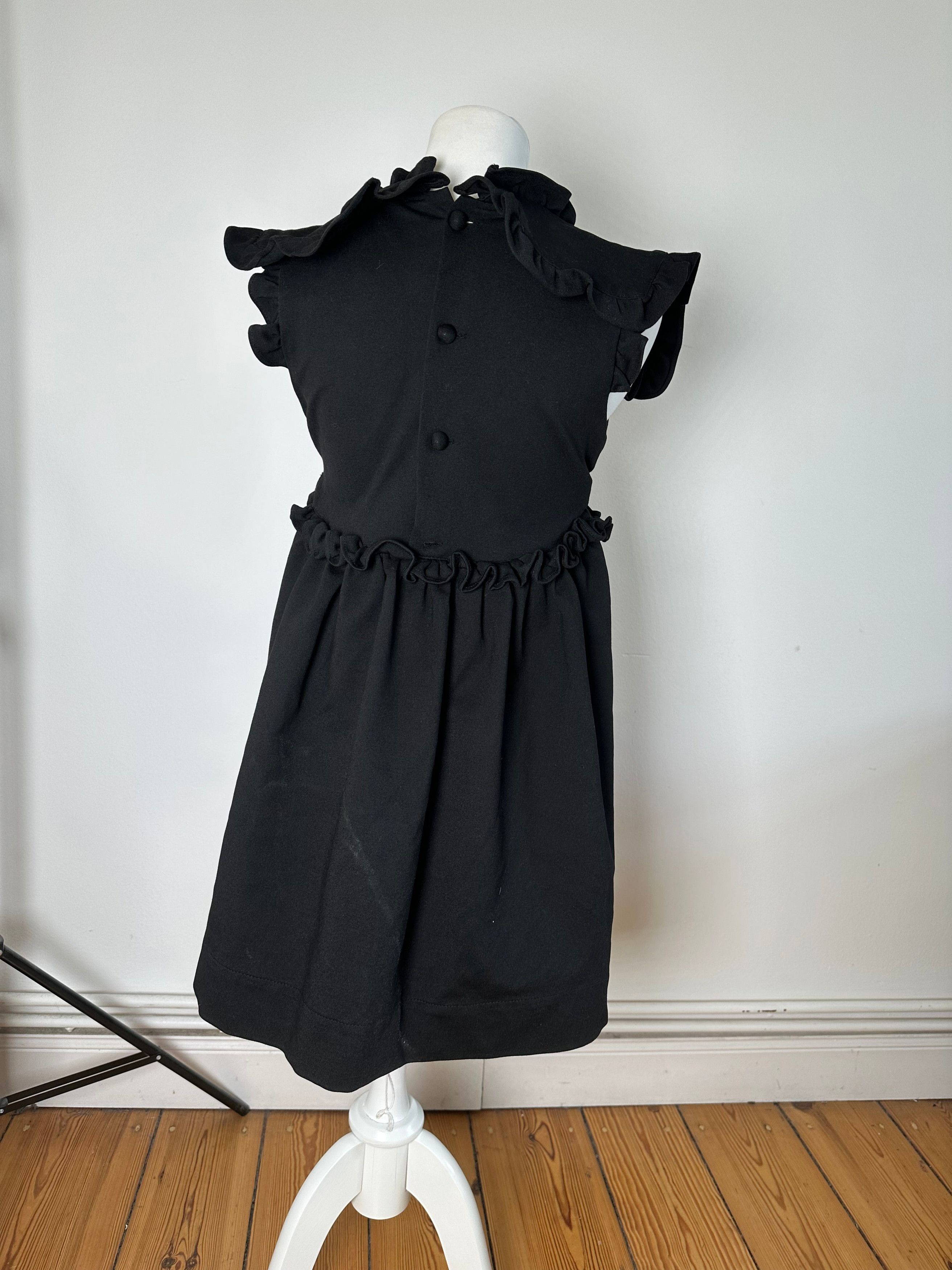 Balenciaga Vintage Cotton Blend Dress Y2K Black Size S / US 4 / IT 40 - 14 Thumbnail