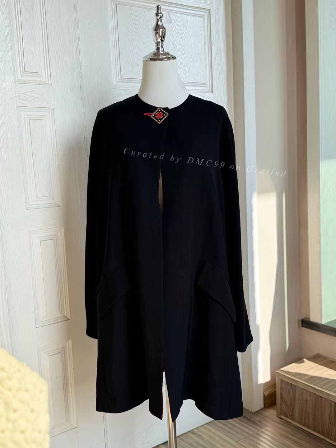 ANNE FONTAINE ANNI NOVANTA Dress & Coat Set Size M / US 6-8 / IT 42-44 - 5 Thumbnail