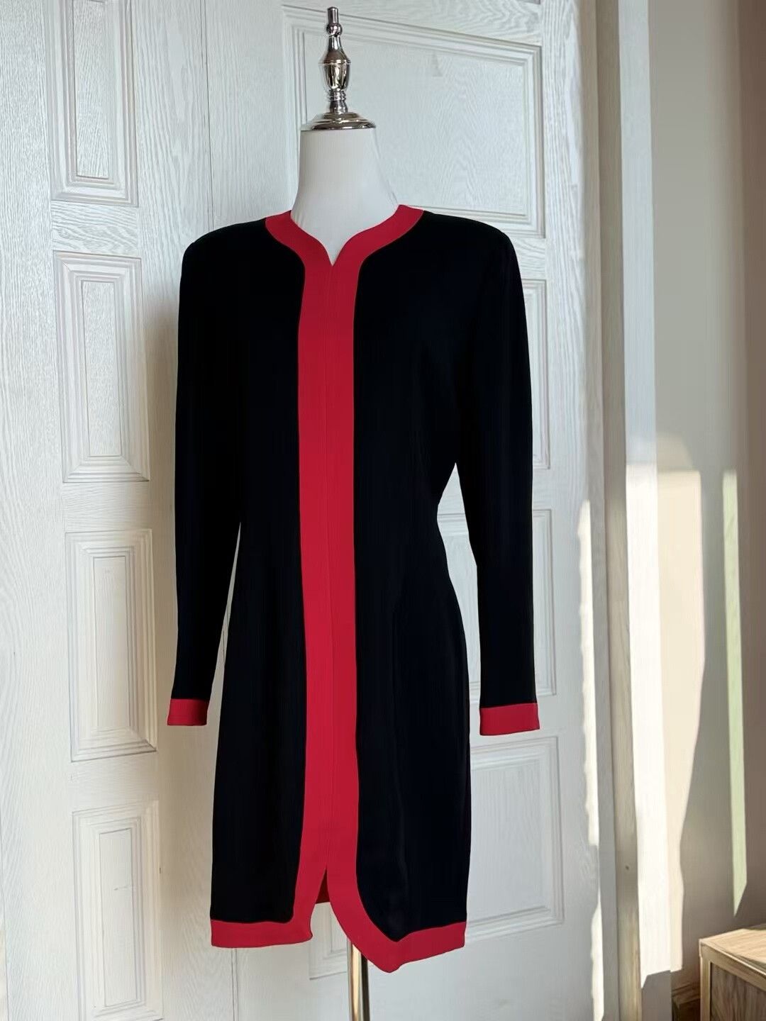 ANNE FONTAINE ANNI NOVANTA Dress & Coat Set Size M / US 6-8 / IT 42-44 - 2 Thumbnail