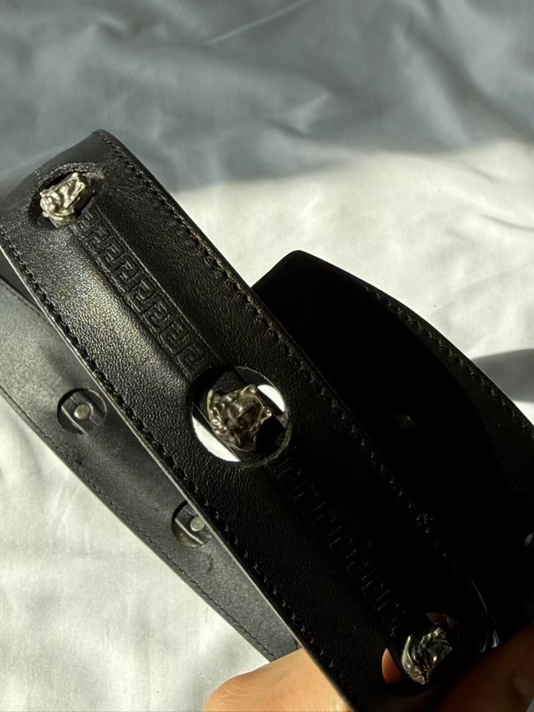 Versace Gianni Versace Leather Belt Size ONE SIZE - 3 Thumbnail